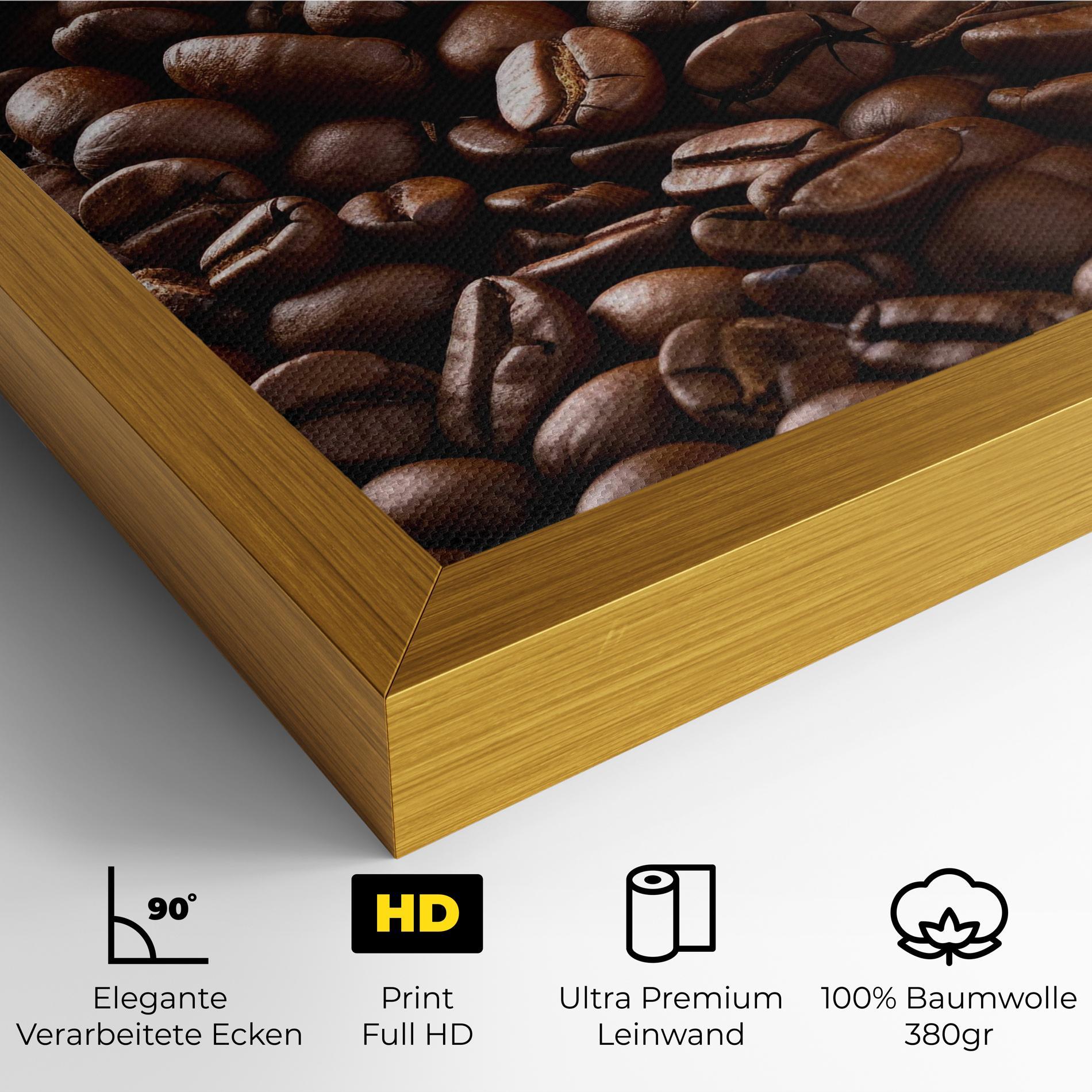 Leinwandbild Bag Of Coffee Beans mockup 4