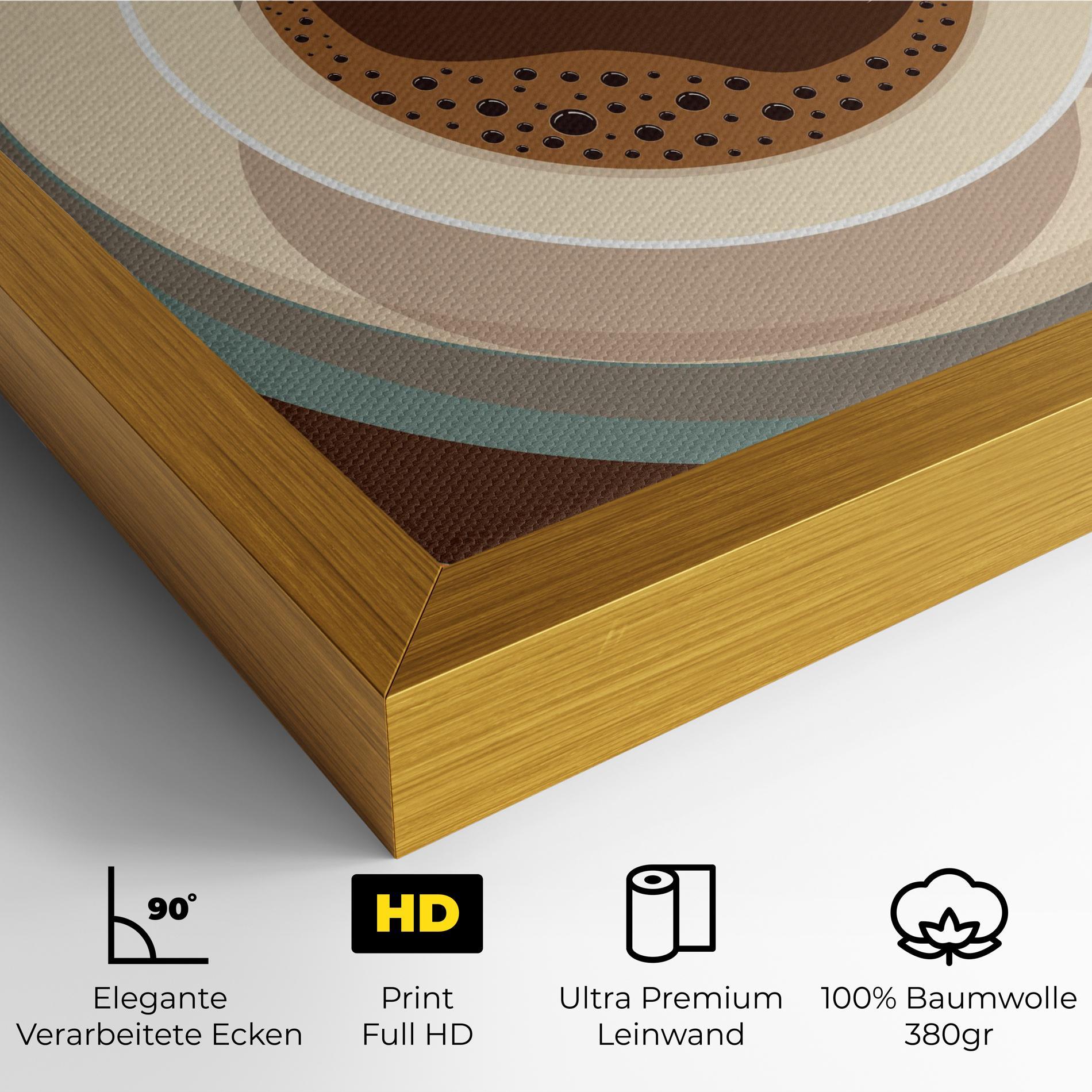 Leinwandbild Coffee Cup mockup 4