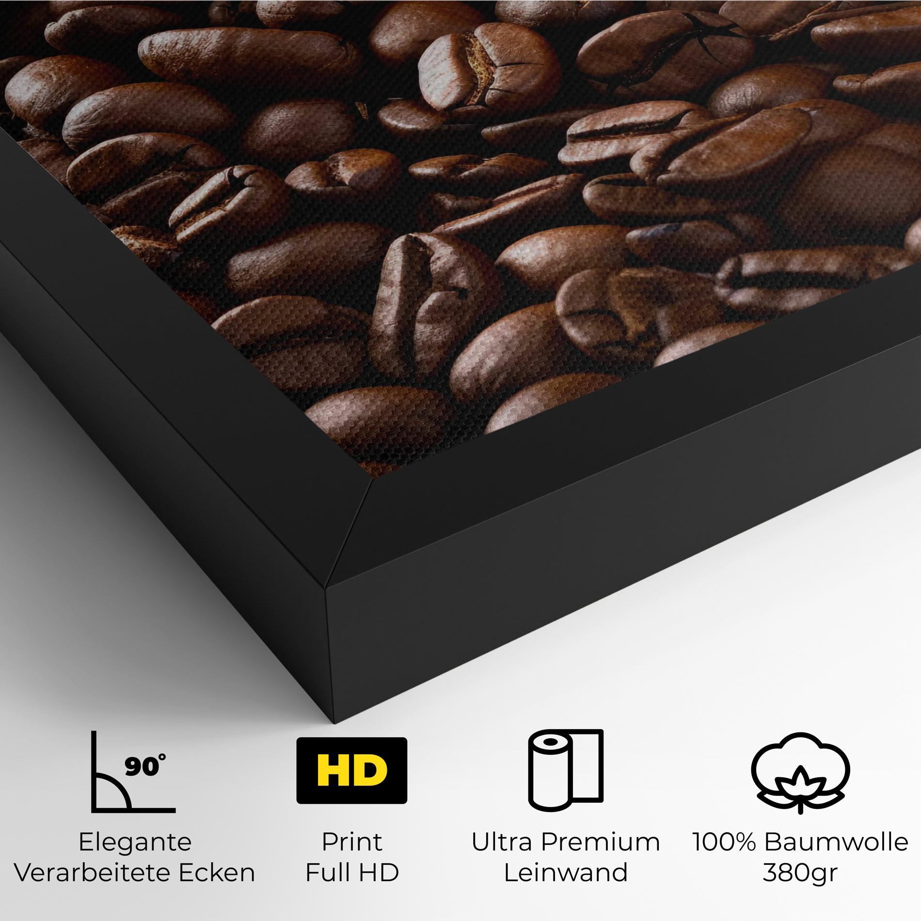 Leinwandbild Bag Of Coffee Beans mockup 4