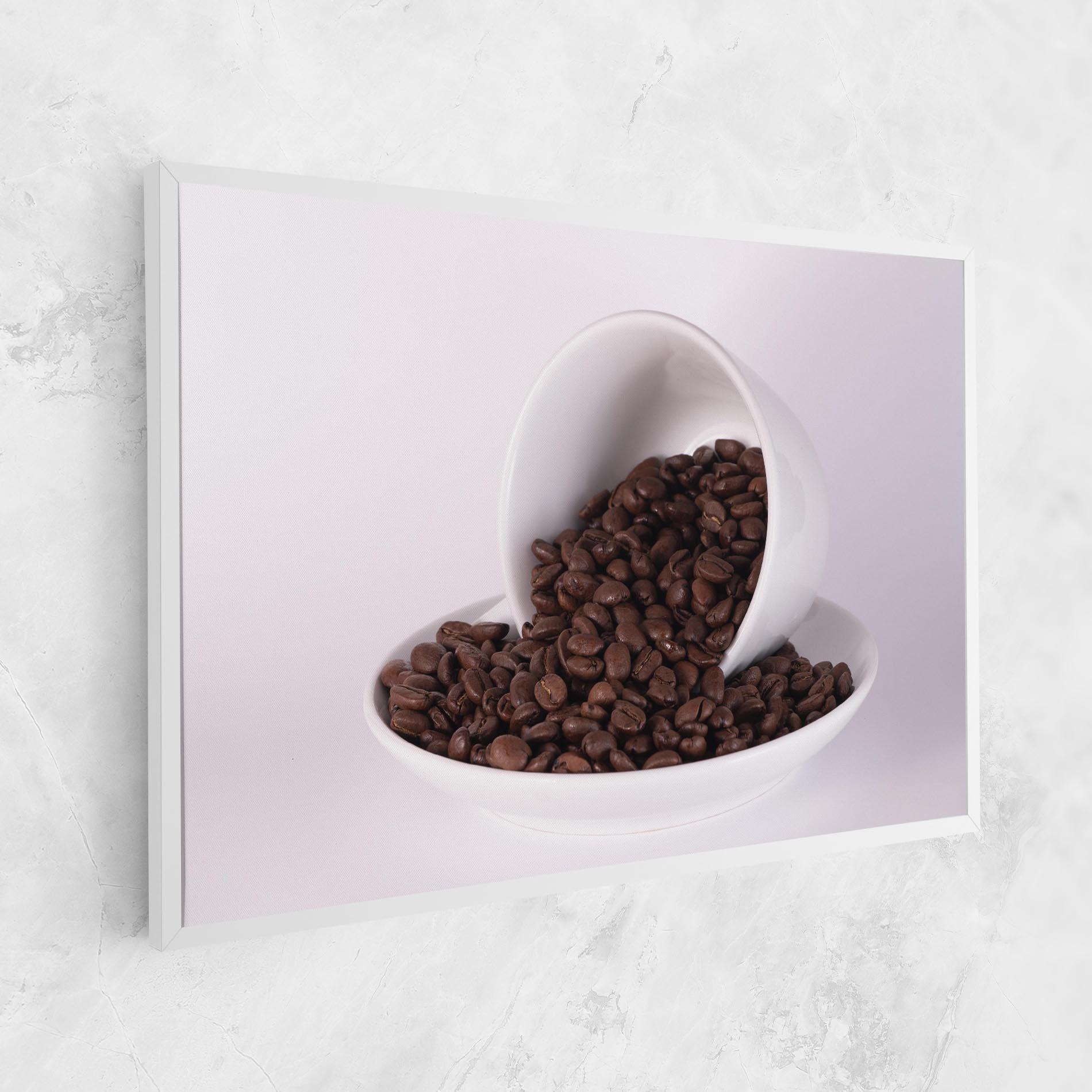 Leinwandbild Bowl Of Coffee mockup 1