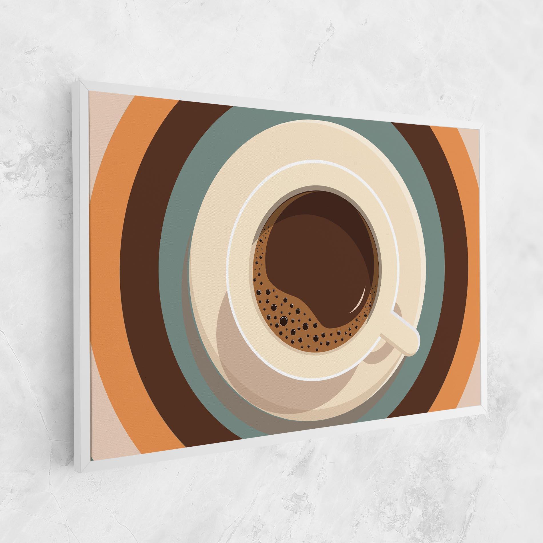 Leinwandbild Coffee Cup mockup 1