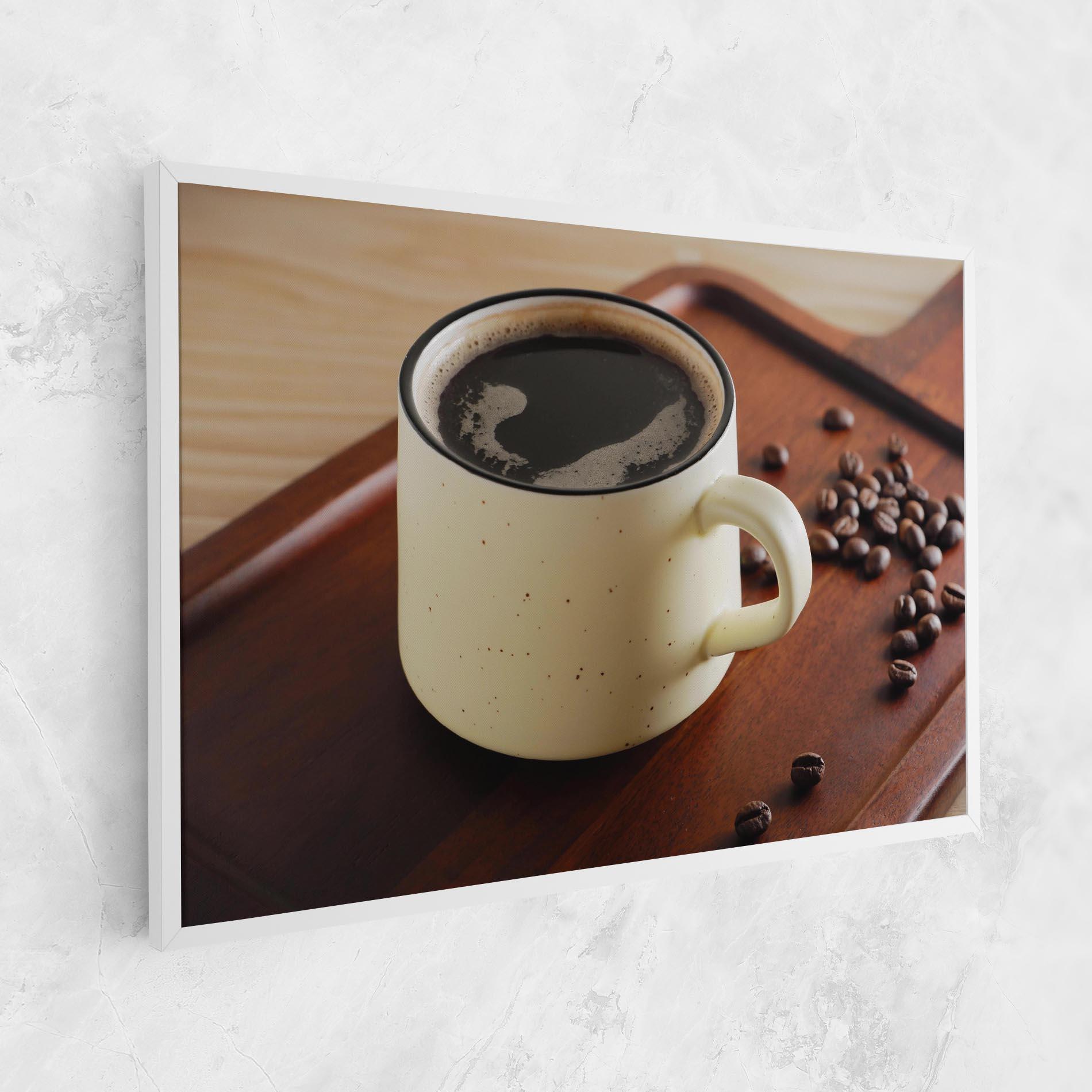 Leinwandbild Coffee Served mockup 1