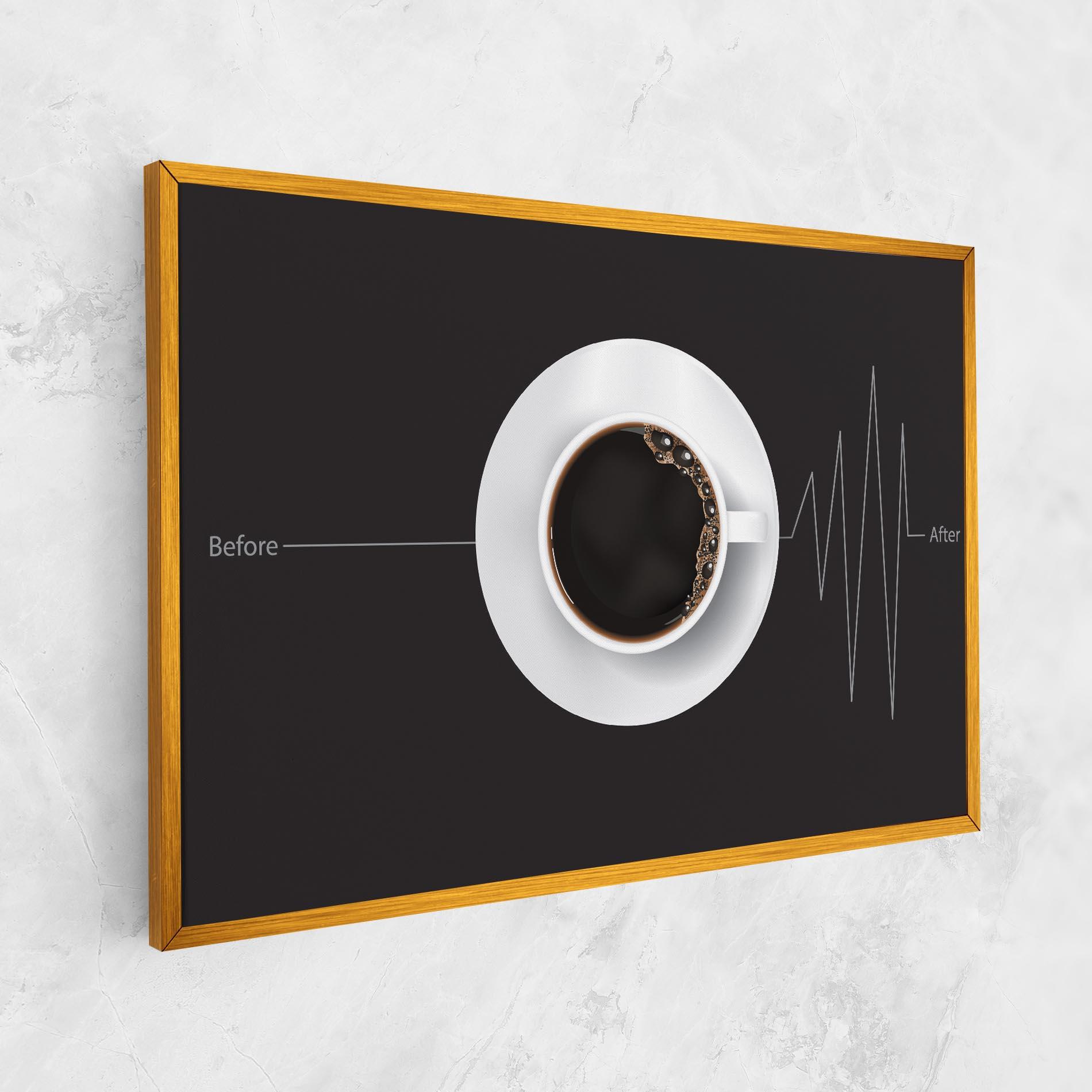 Leinwandbild After Coffee mockup 1