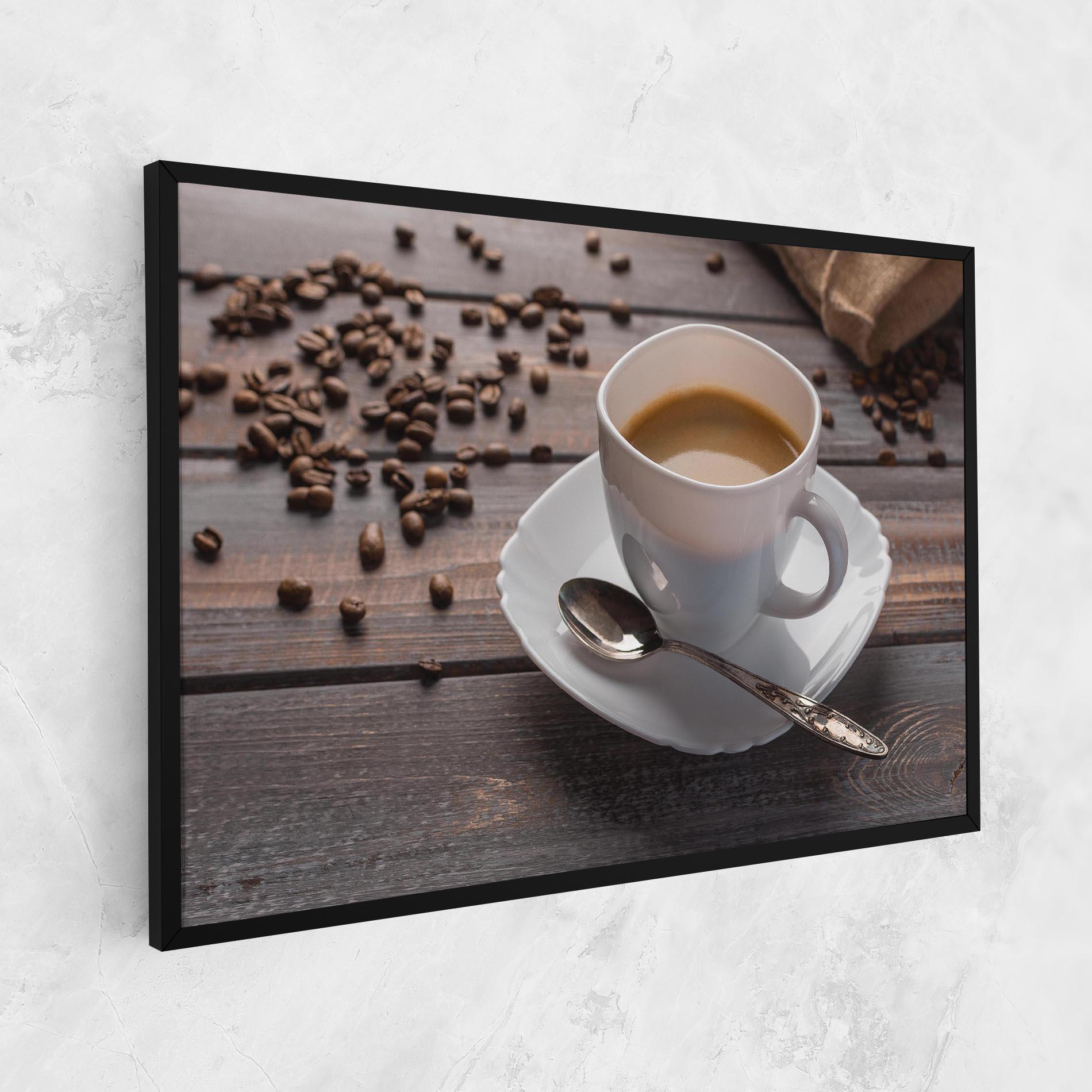 Leinwandbild Aroma Coffee mockup 1
