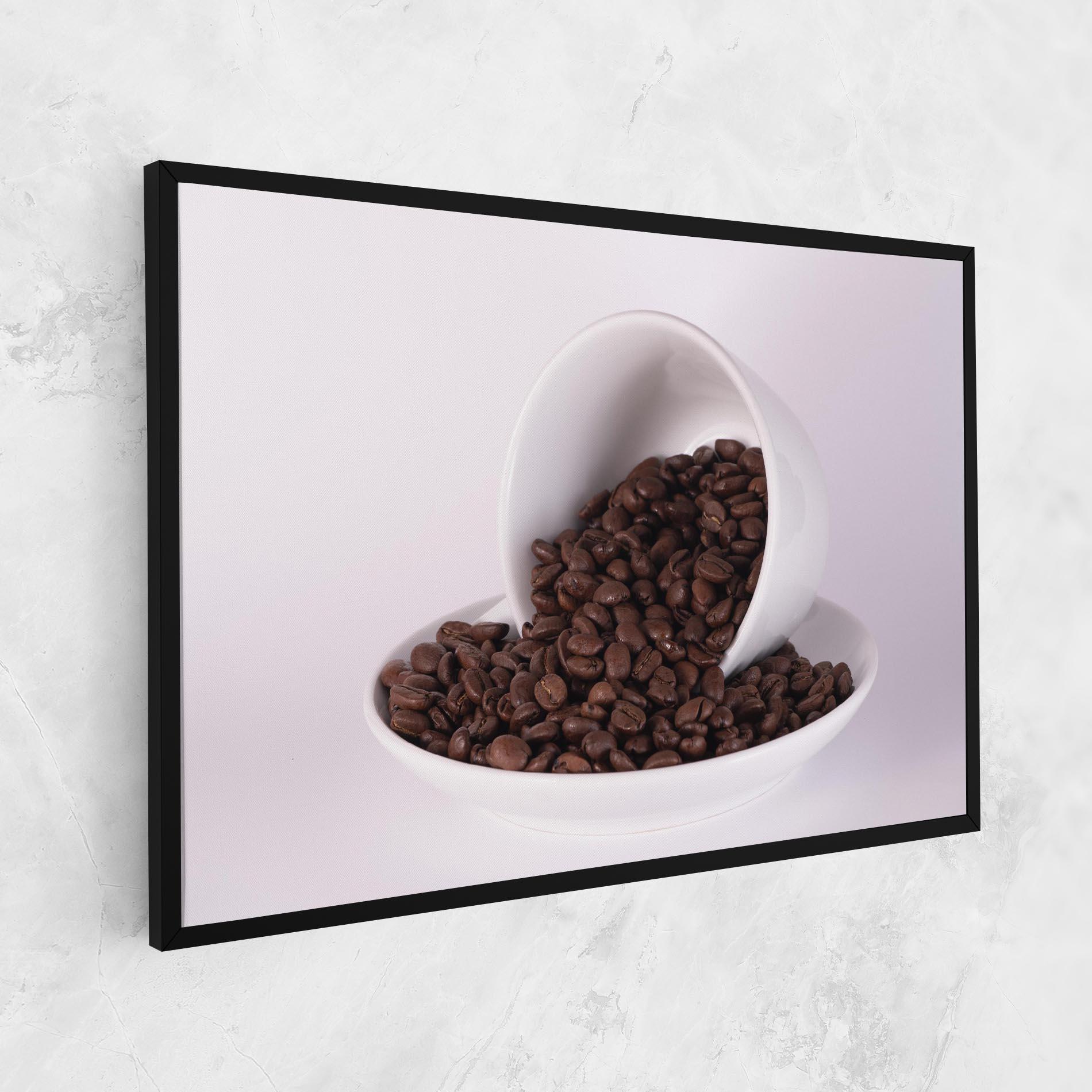 Leinwandbild Bowl Of Coffee mockup 1