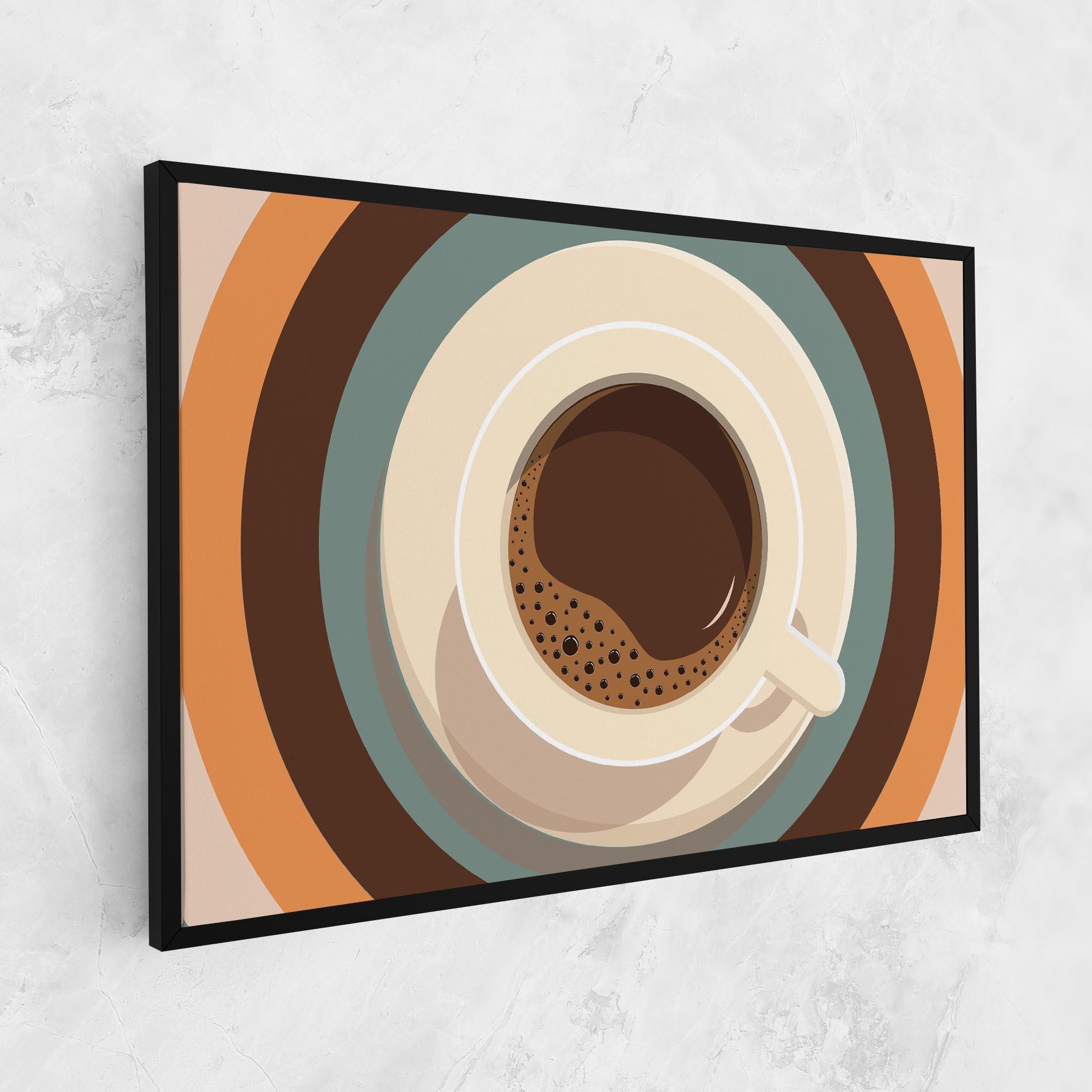 Leinwandbild Coffee Cup mockup 1
