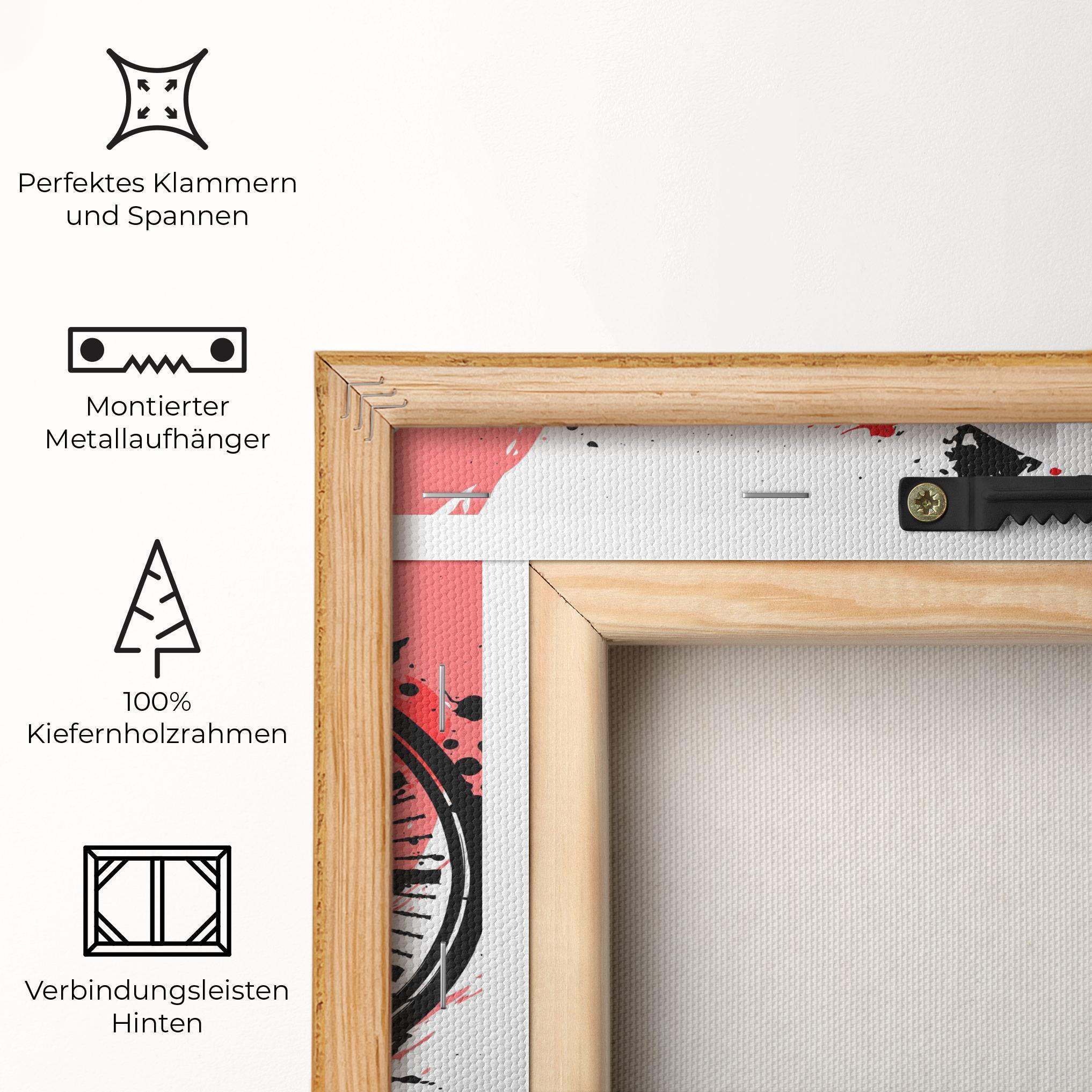 Leinwandbild Coffee Reading mockup 5