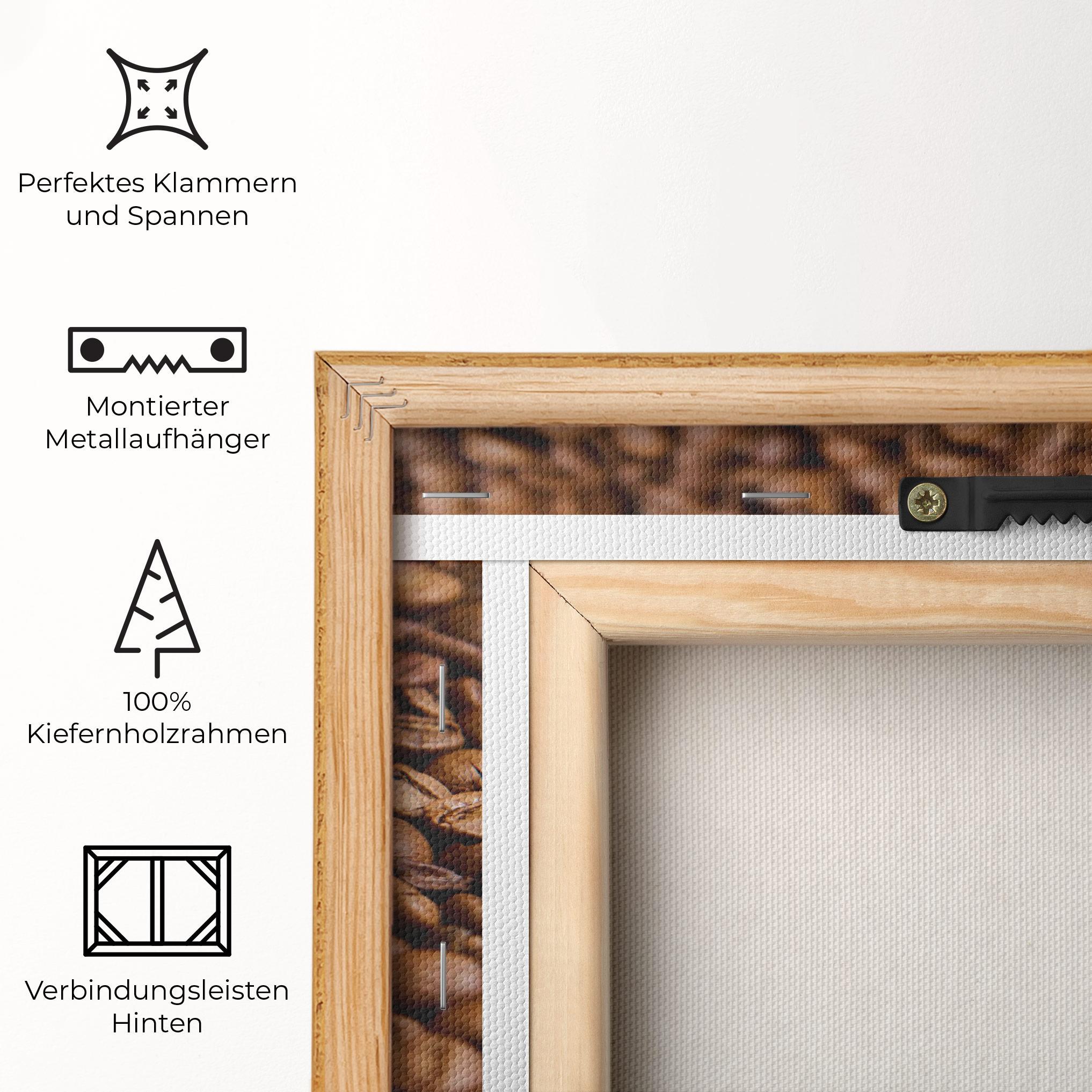 Leinwandbild Fresh Roasted Coffee mockup 5