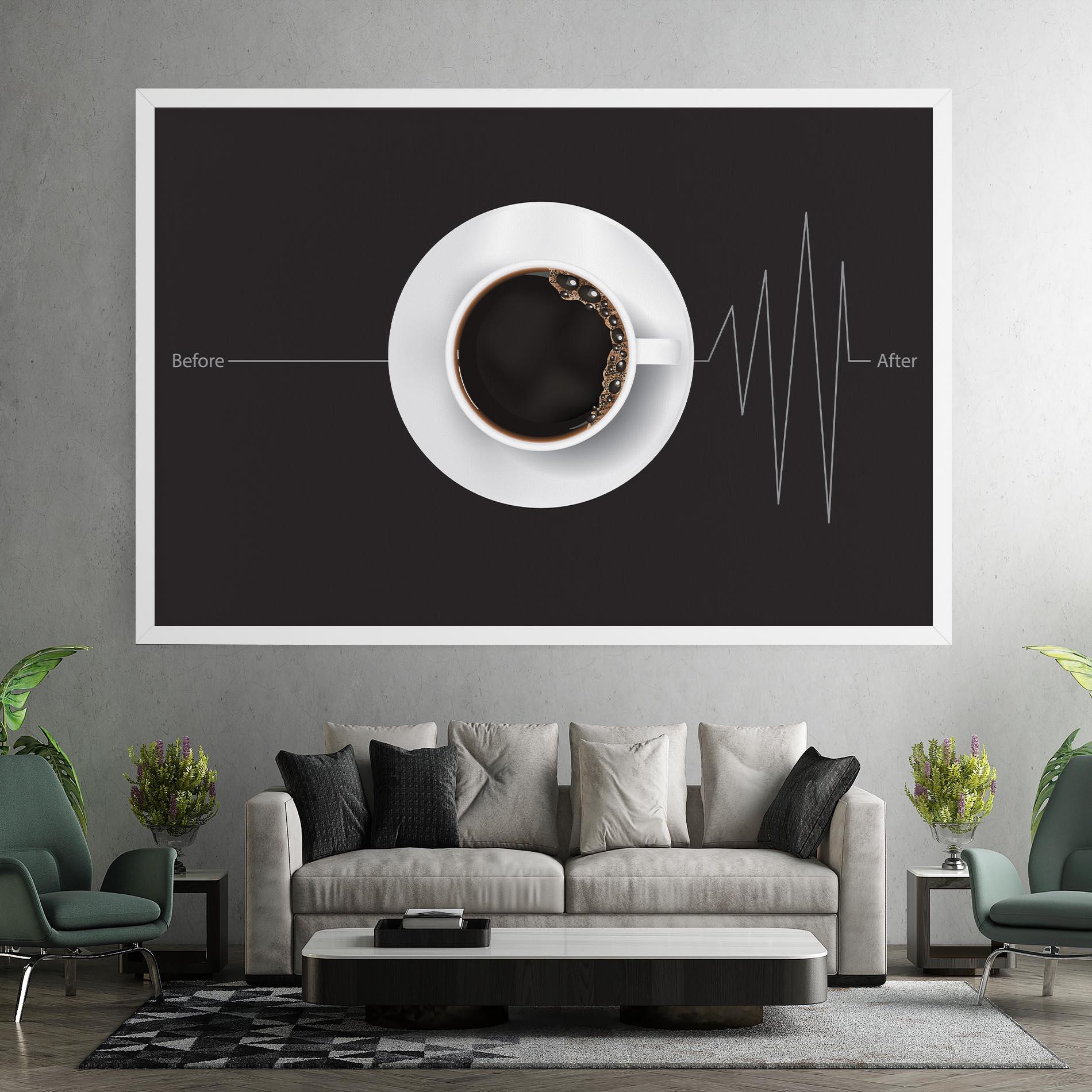 Leinwandbild After Coffee mockup 7