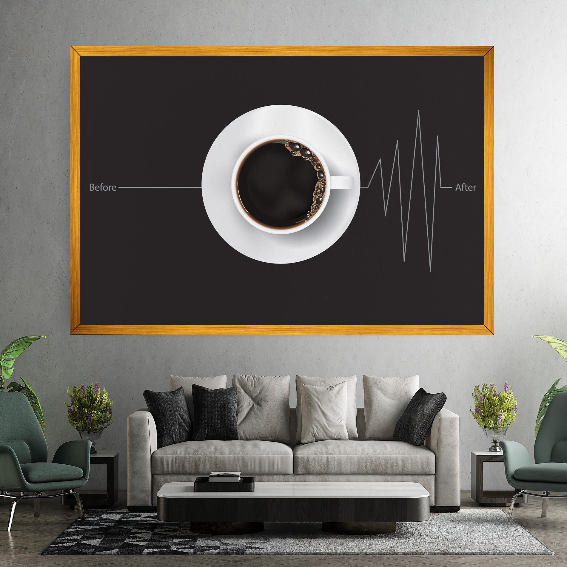 Leinwandbild After Coffee mockup 7