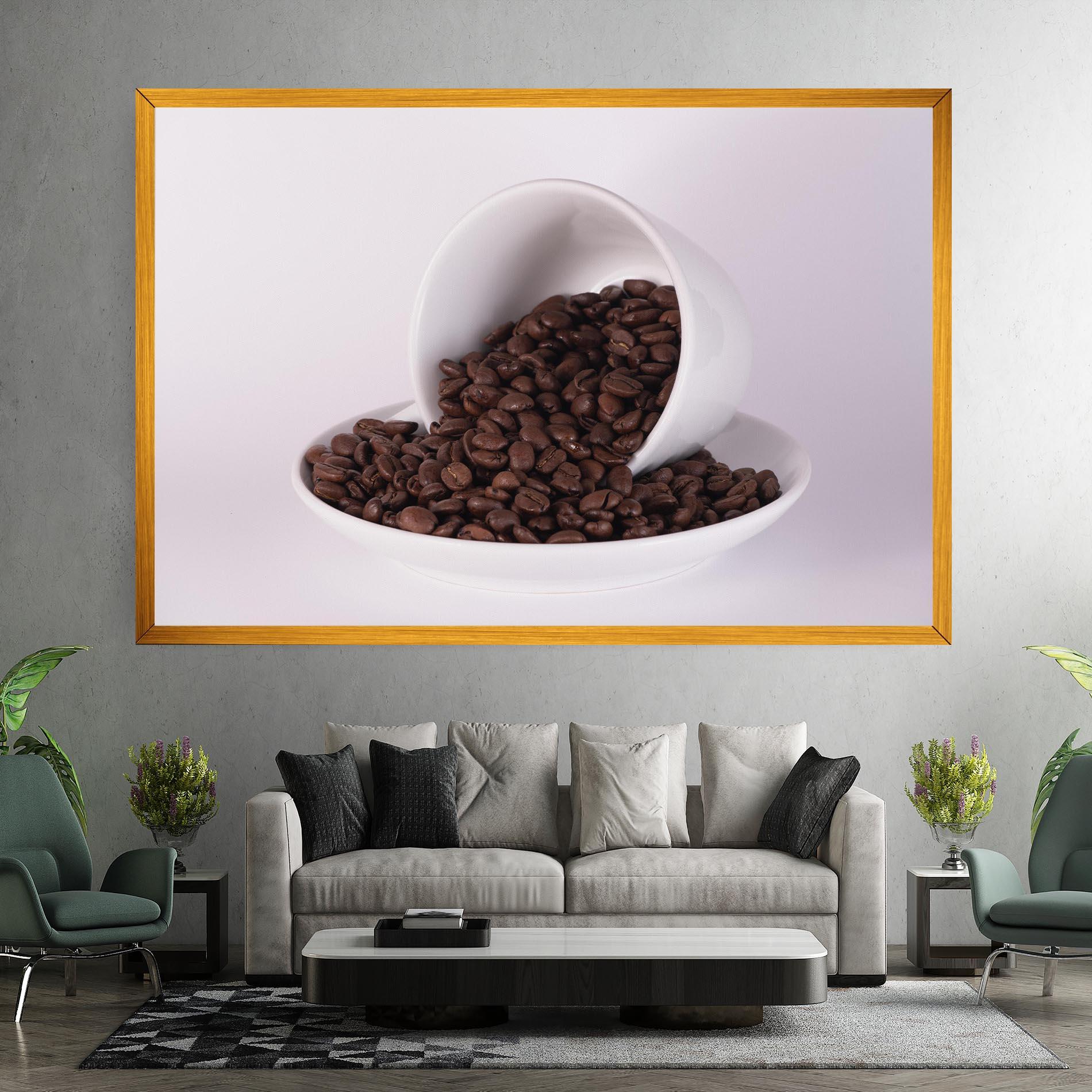 Leinwandbild Bowl Of Coffee mockup 7