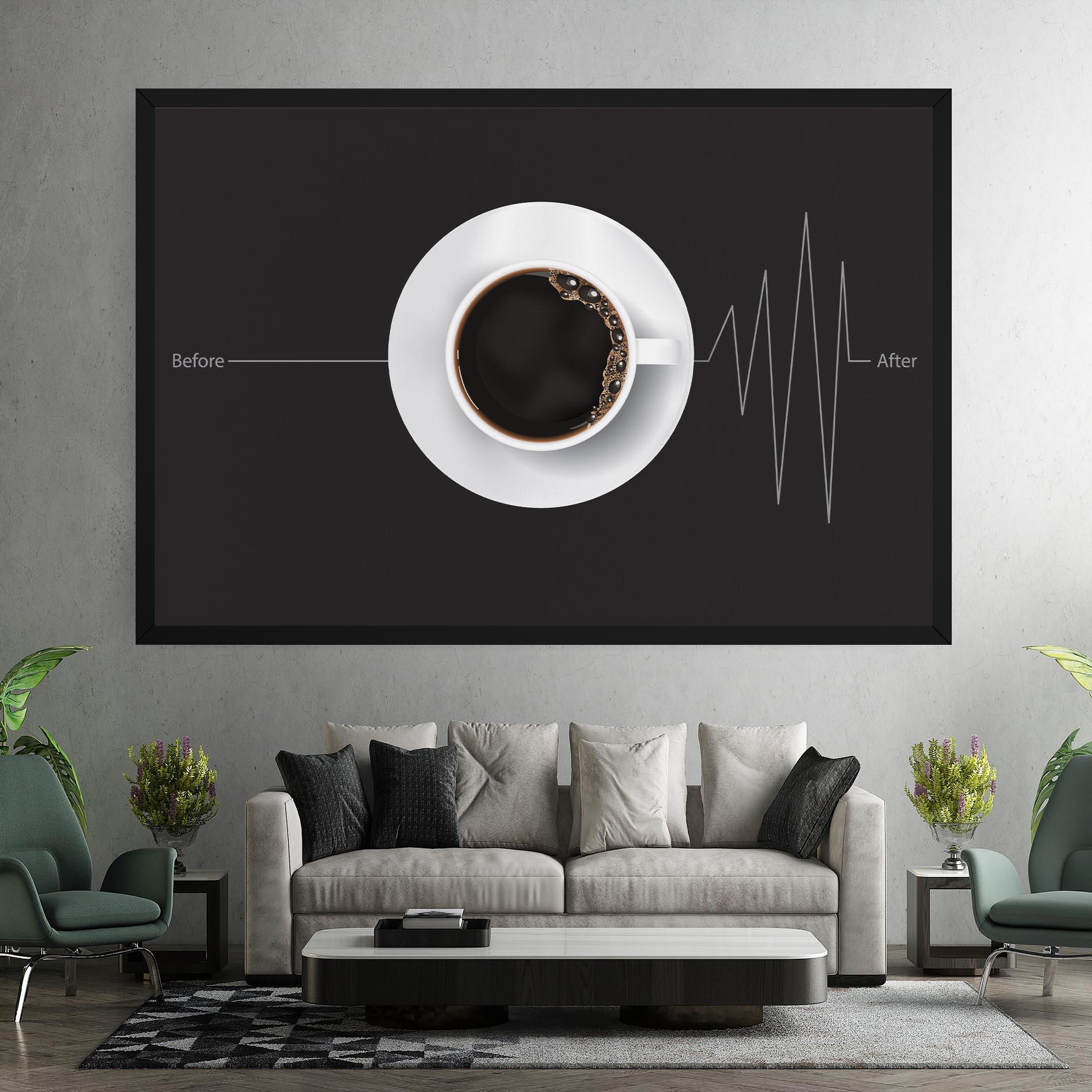 Leinwandbild After Coffee mockup 7