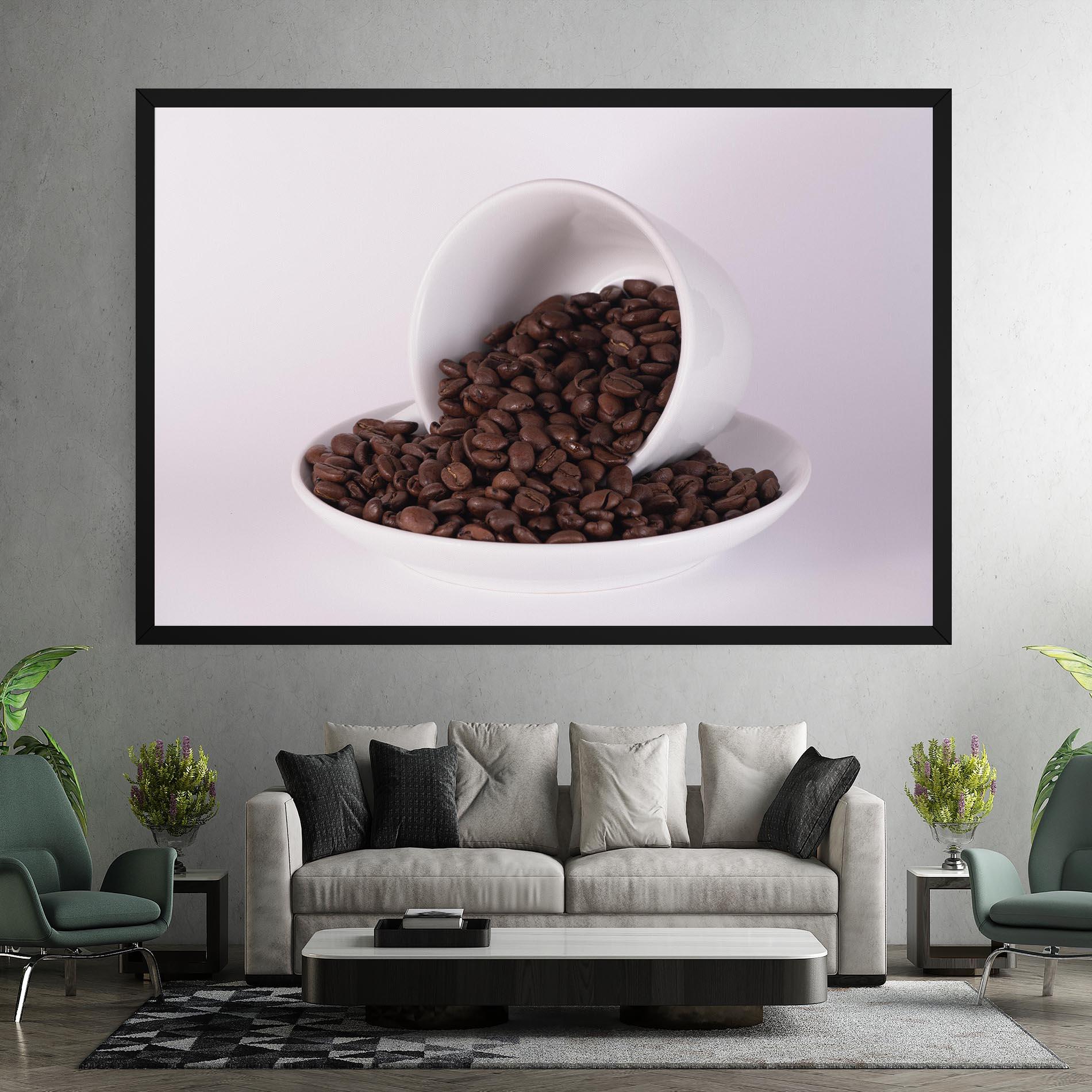 Leinwandbild Bowl Of Coffee mockup 7