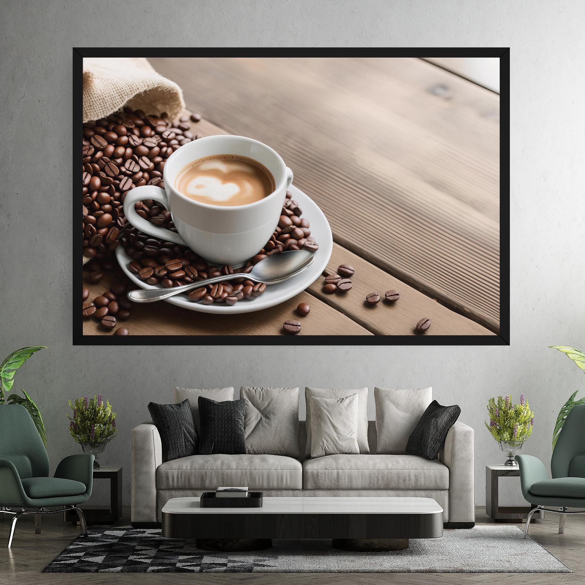 Coffee On Table mockup 7