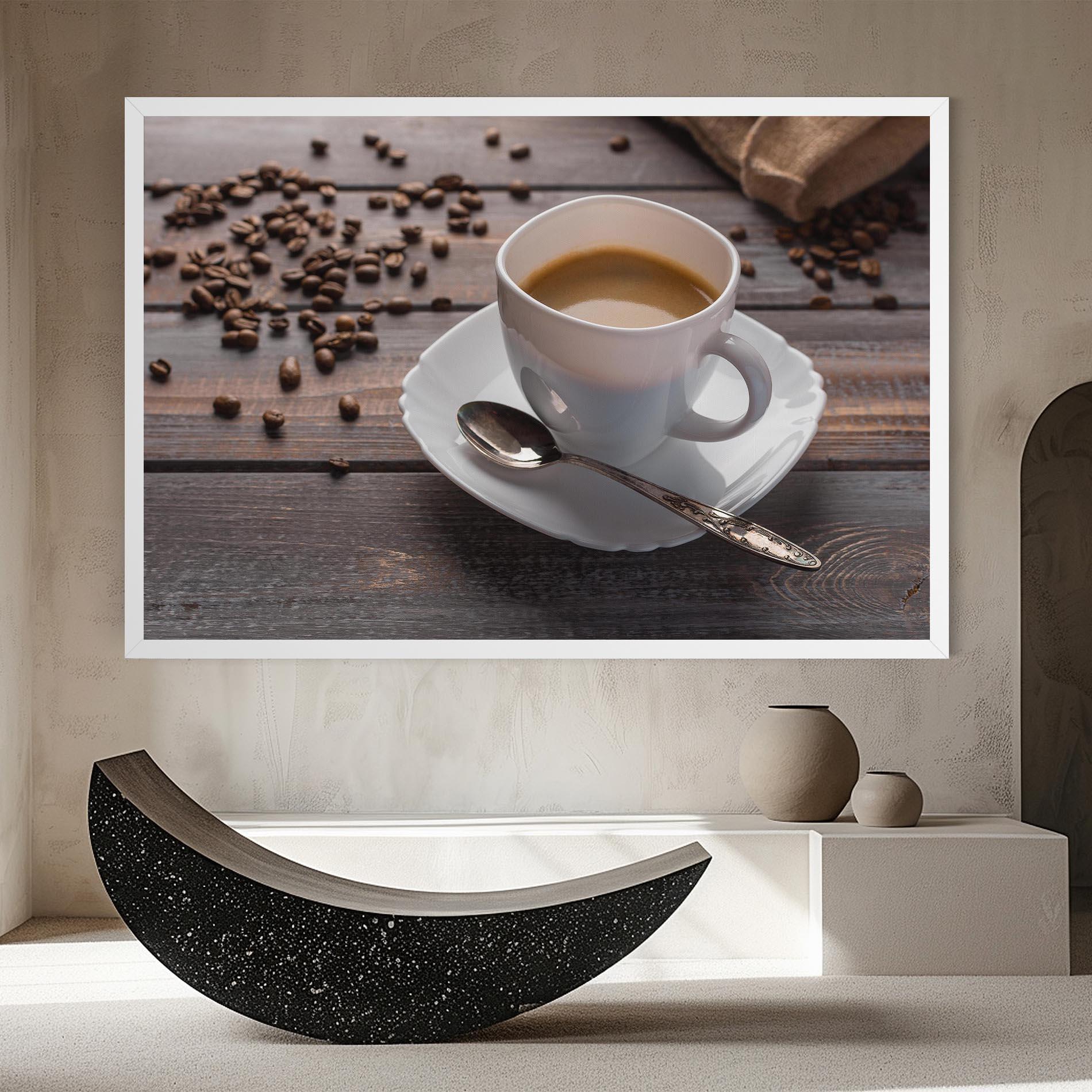Leinwandbild Aroma Coffee mockup 8