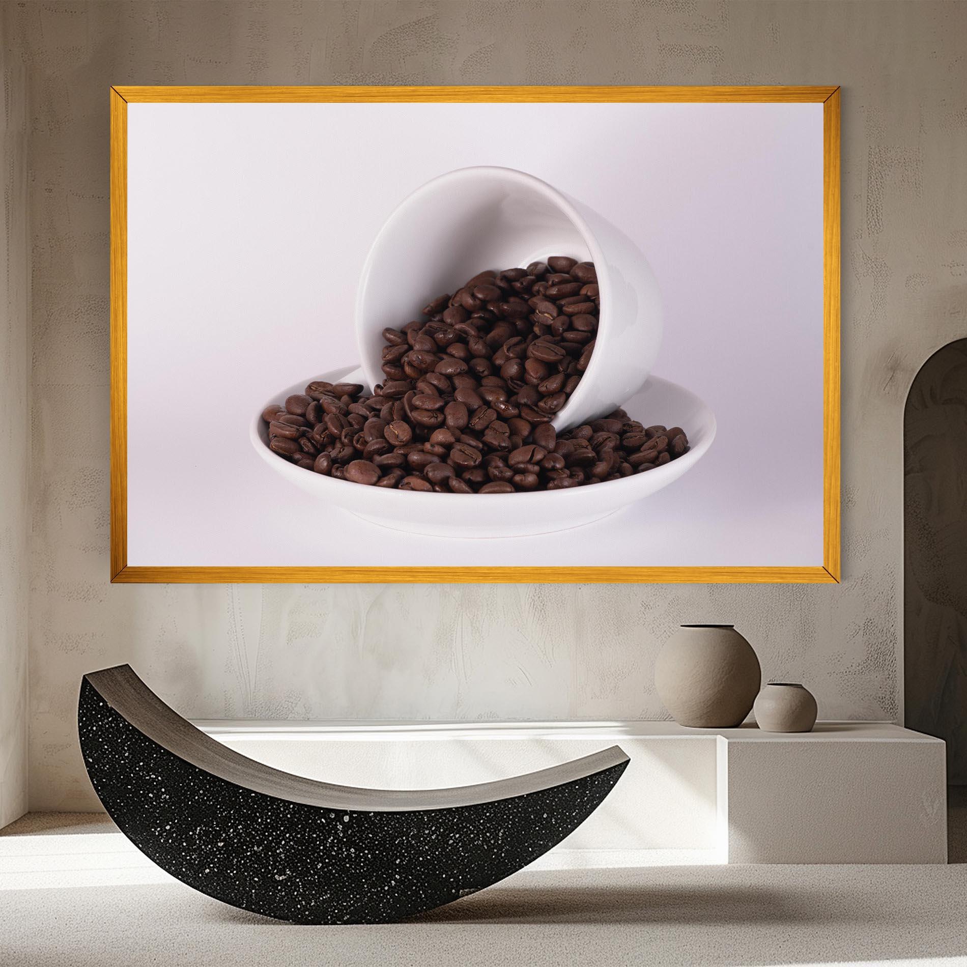 Leinwandbild Bowl Of Coffee mockup 8
