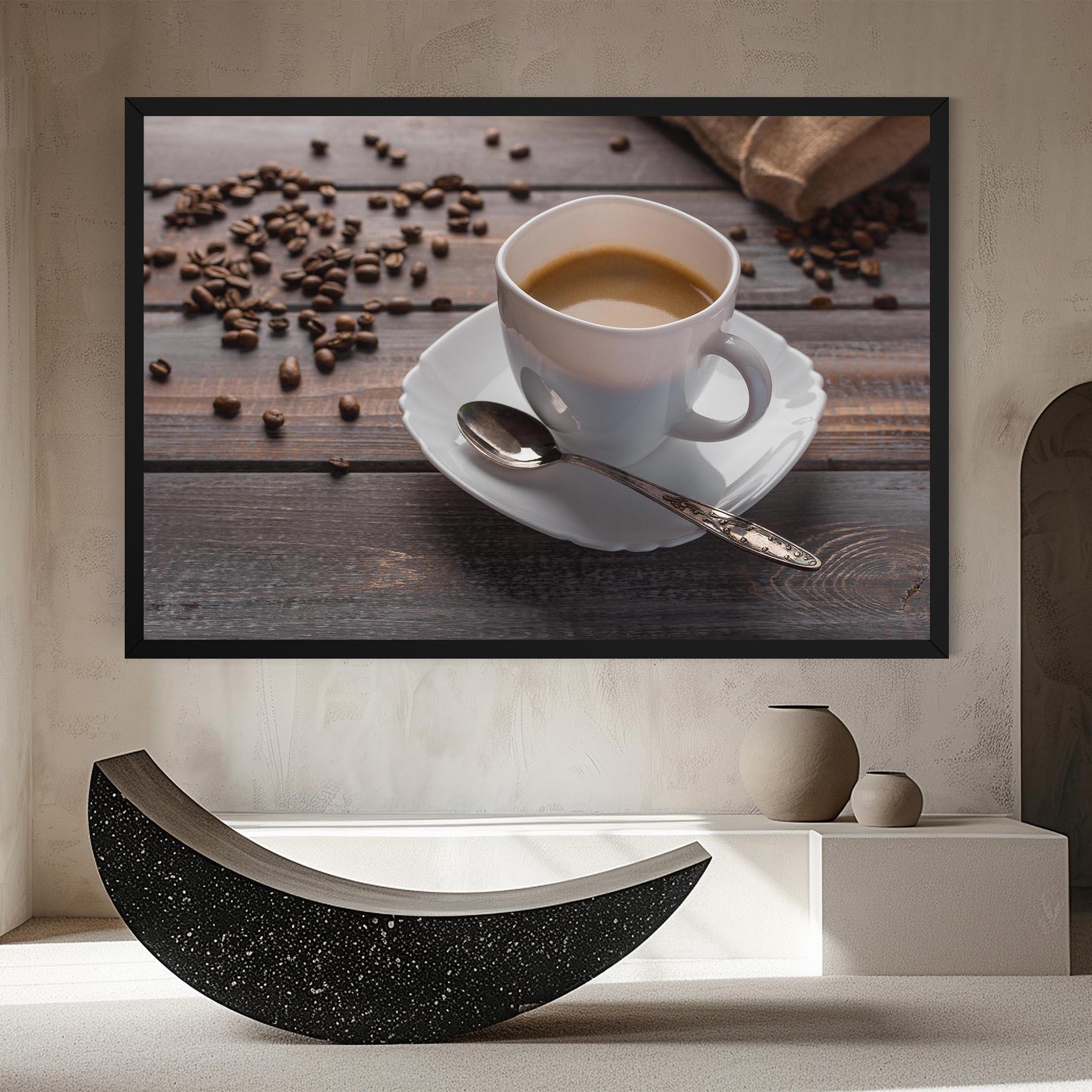 Leinwandbild Aroma Coffee mockup 8