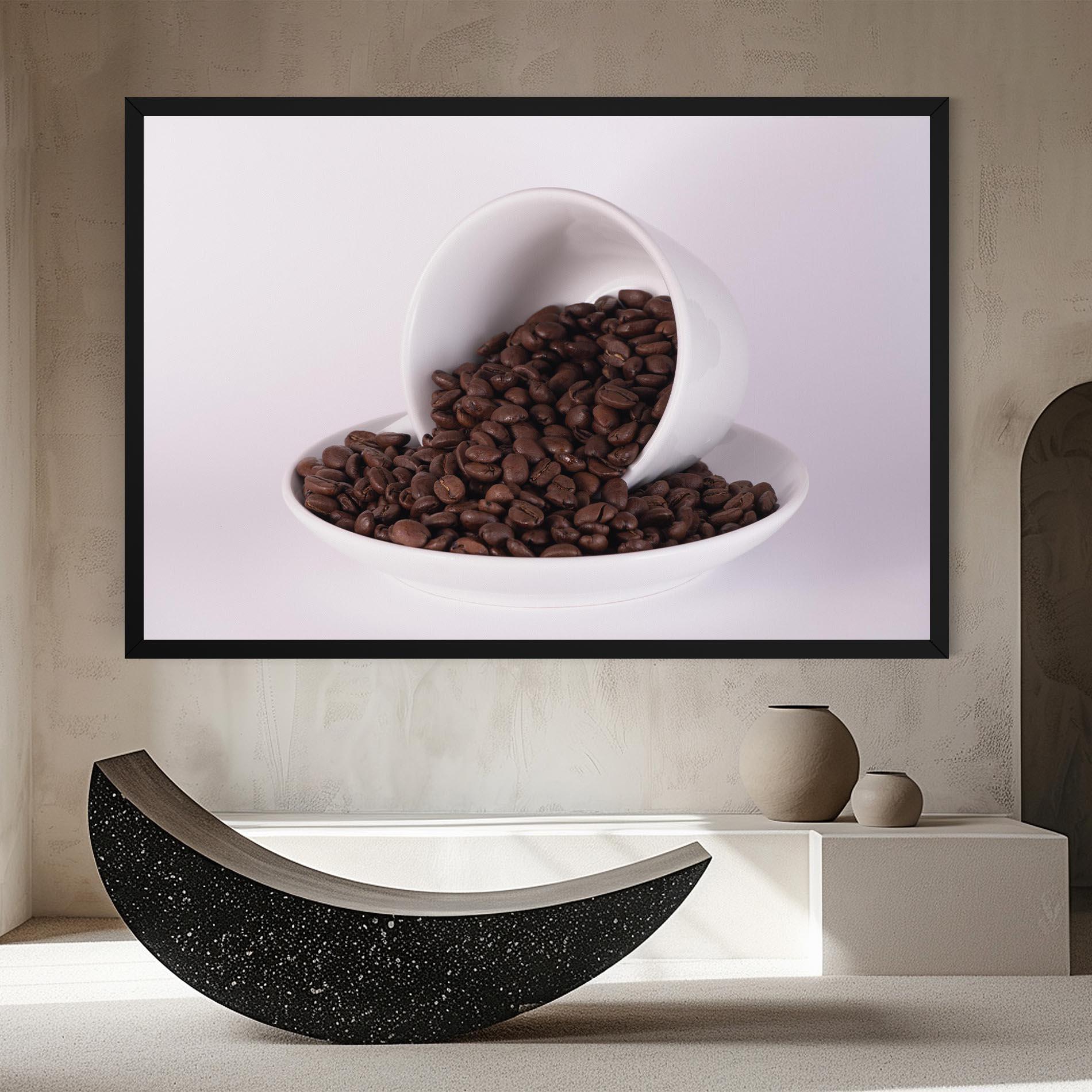 Leinwandbild Bowl Of Coffee mockup 8