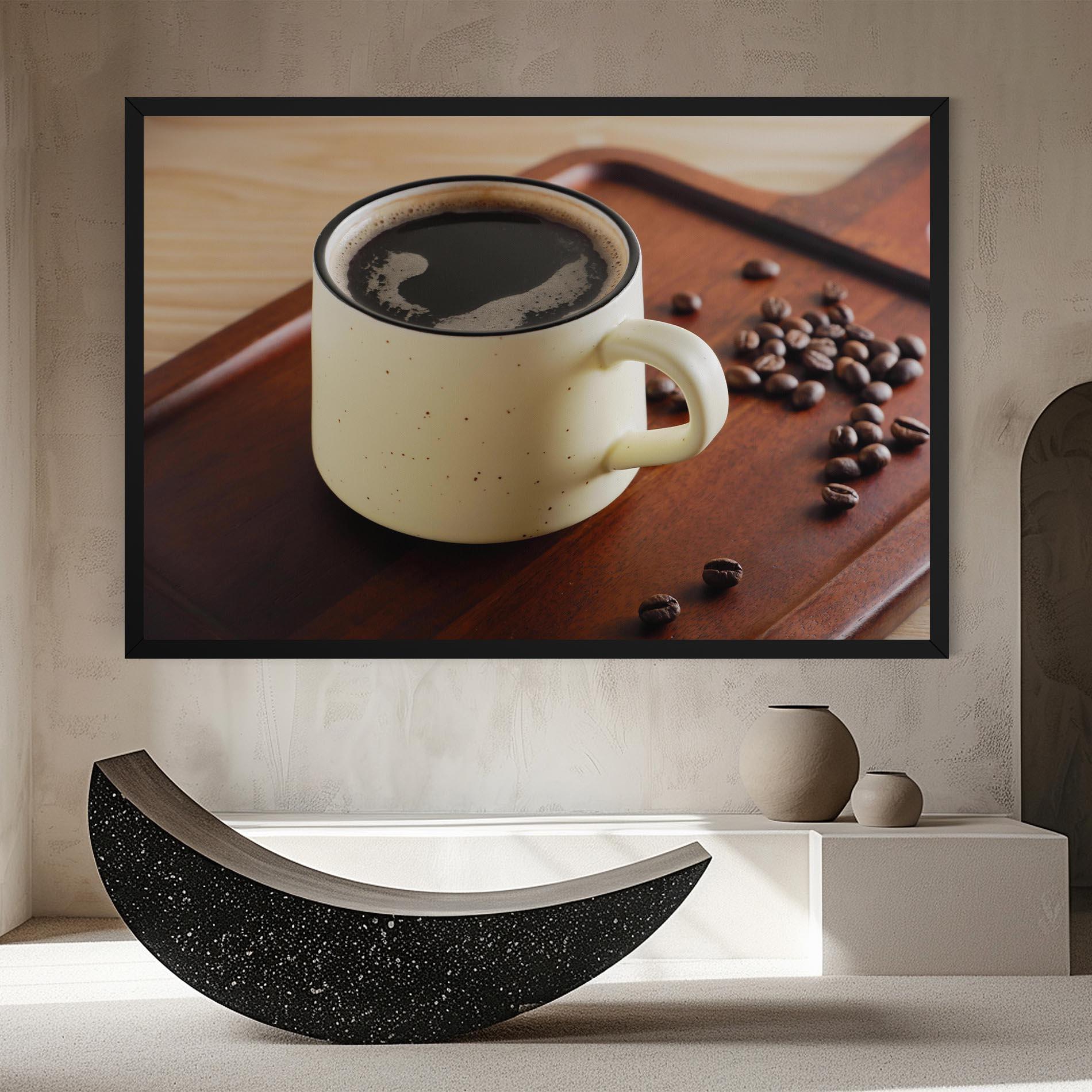 Leinwandbild Coffee Served mockup 8