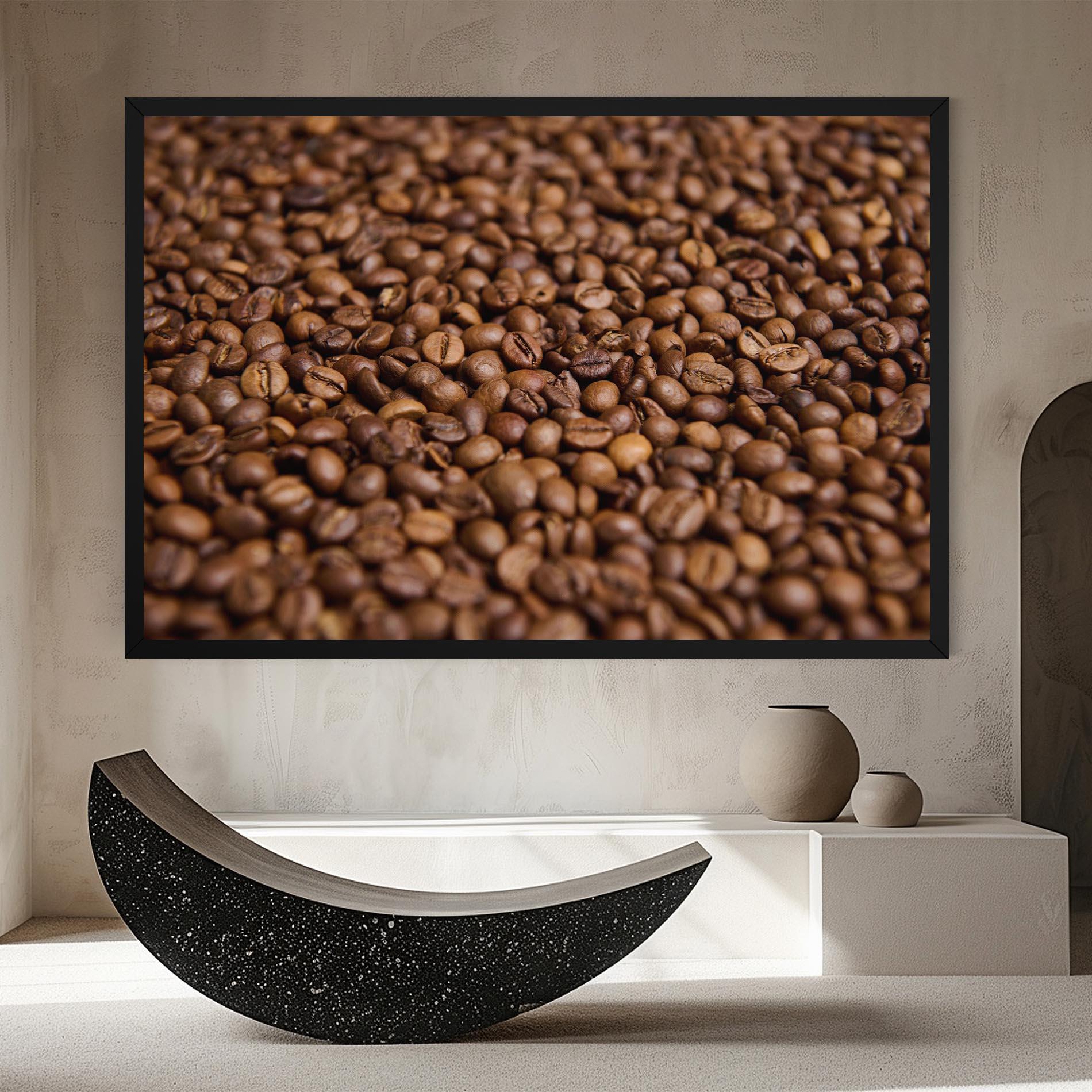 Leinwandbild Fresh Roasted Coffee mockup 8
