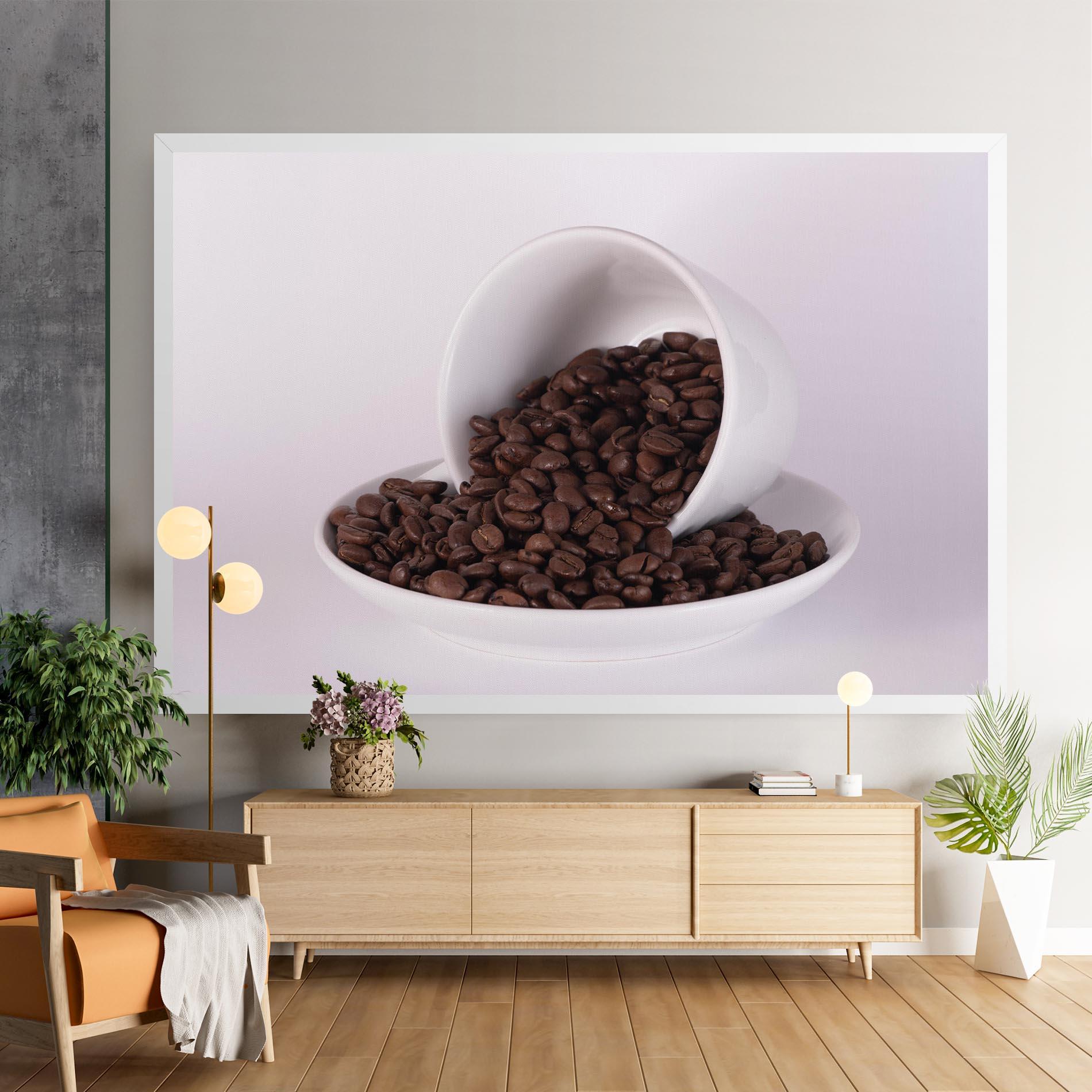 Leinwandbild Bowl Of Coffee mockup 9