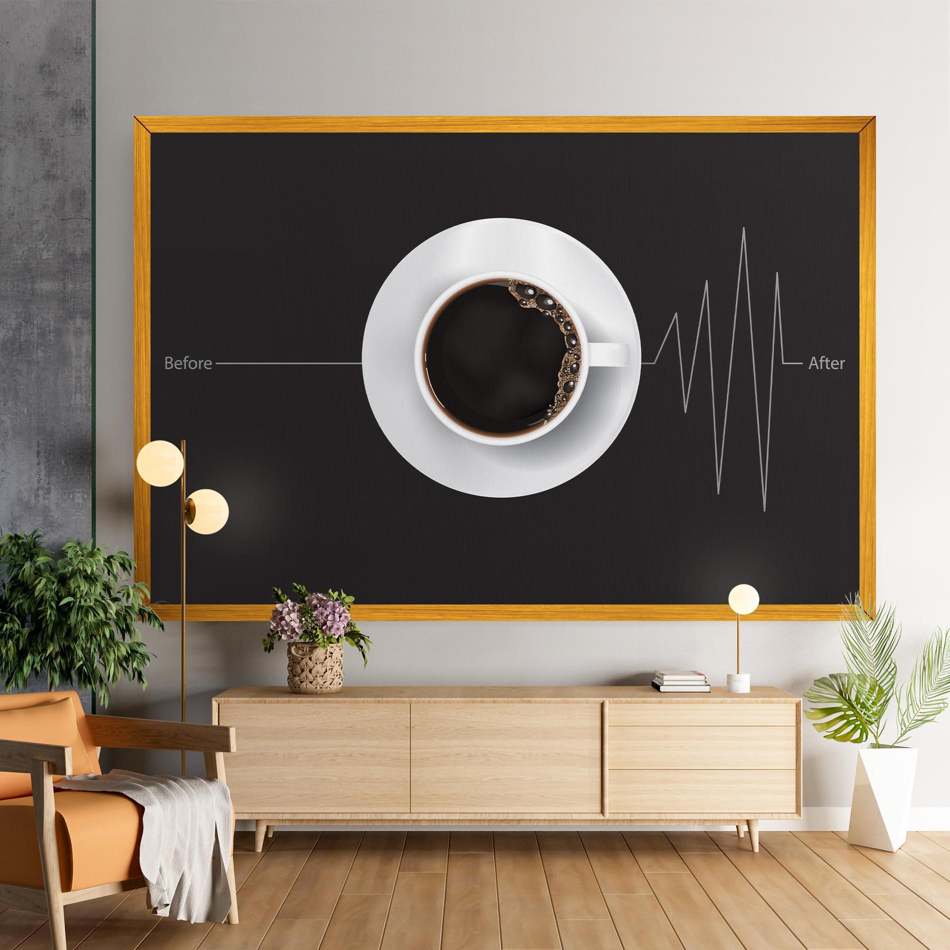 Leinwandbild After Coffee mockup 9