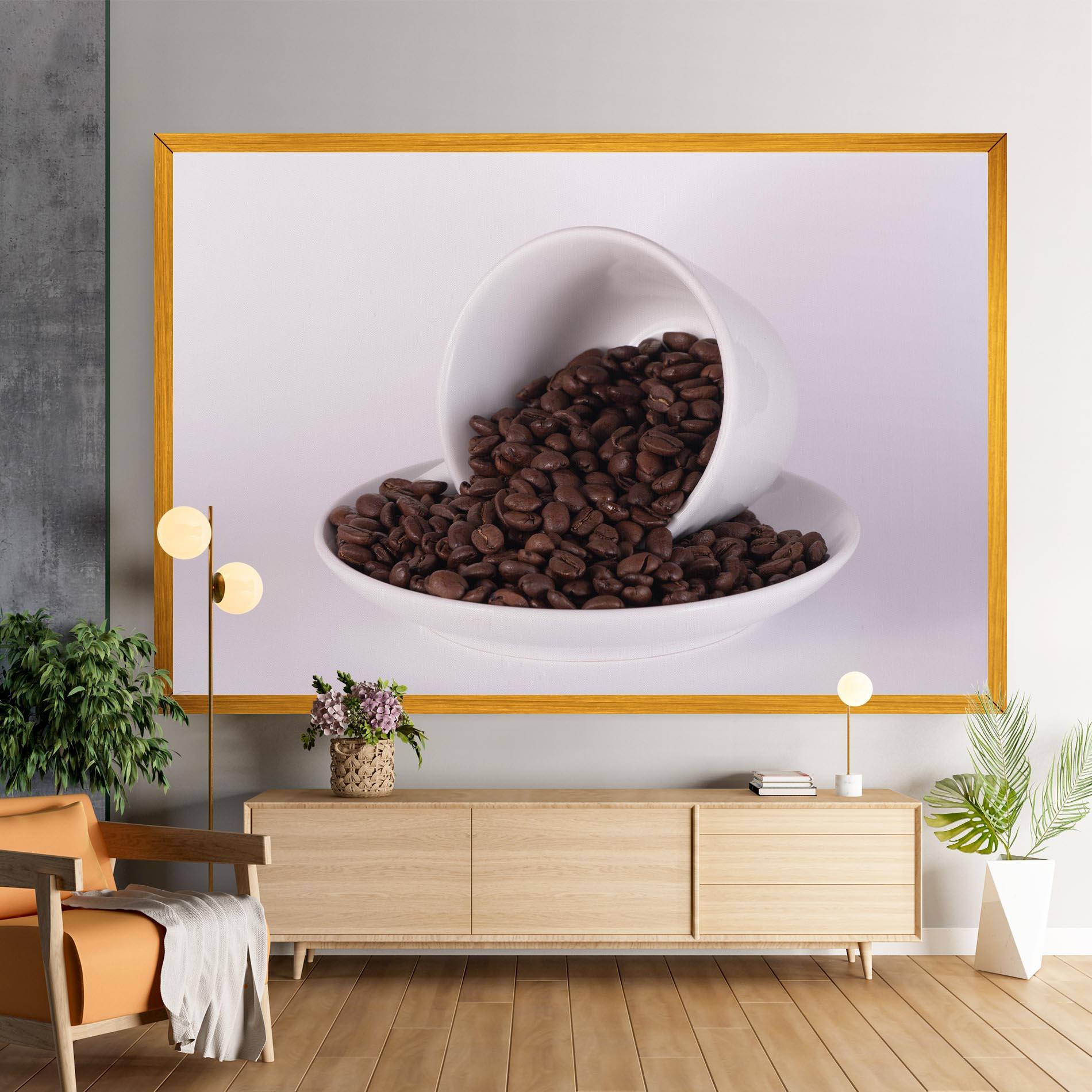 Leinwandbild Bowl Of Coffee mockup 9