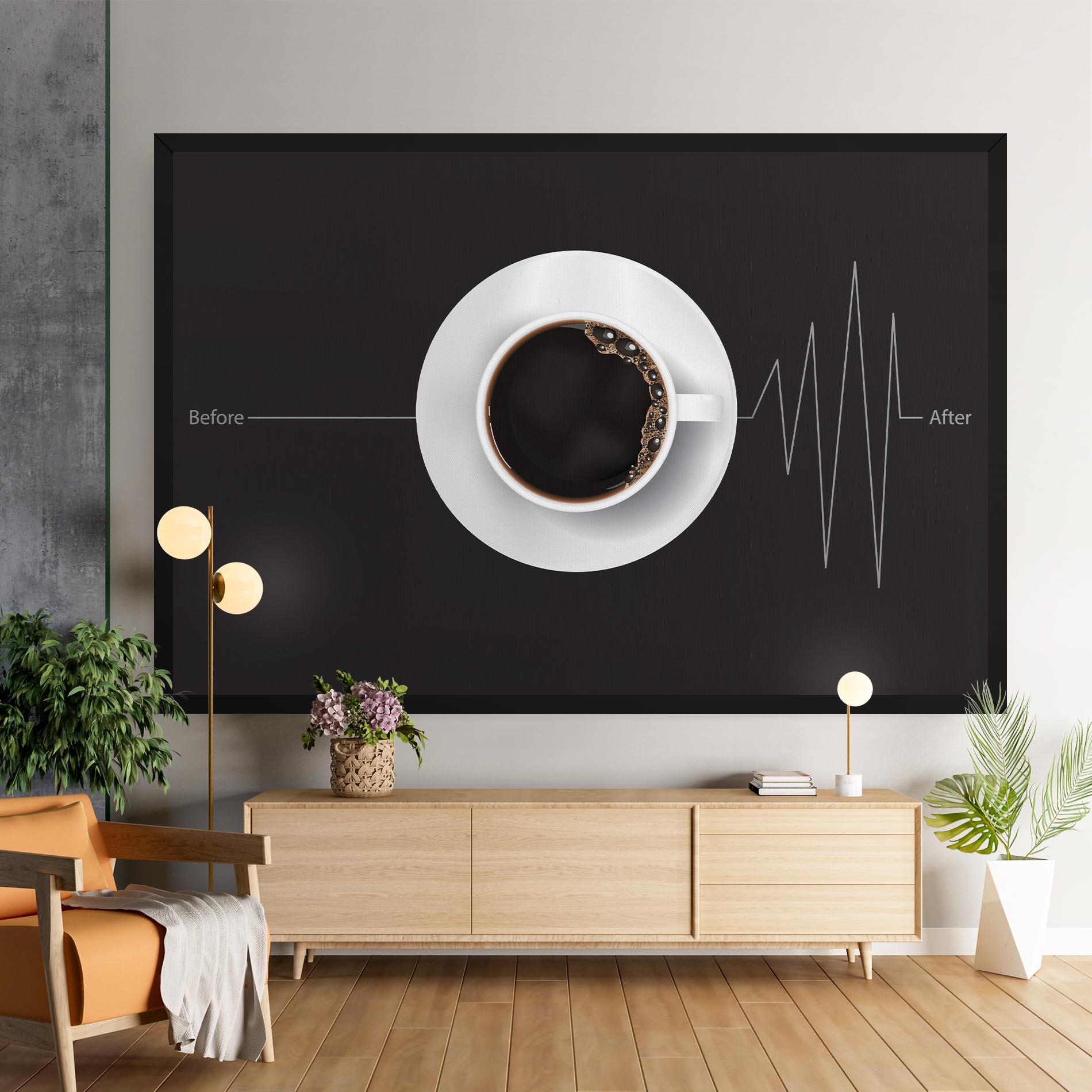 Leinwandbild After Coffee mockup 9
