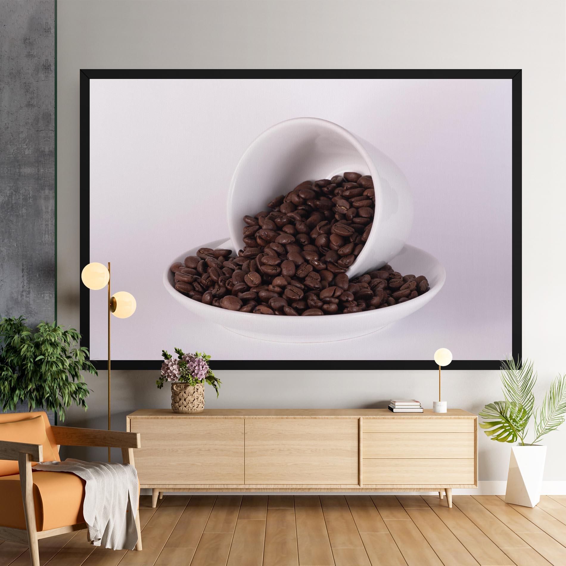 Leinwandbild Bowl Of Coffee mockup 9