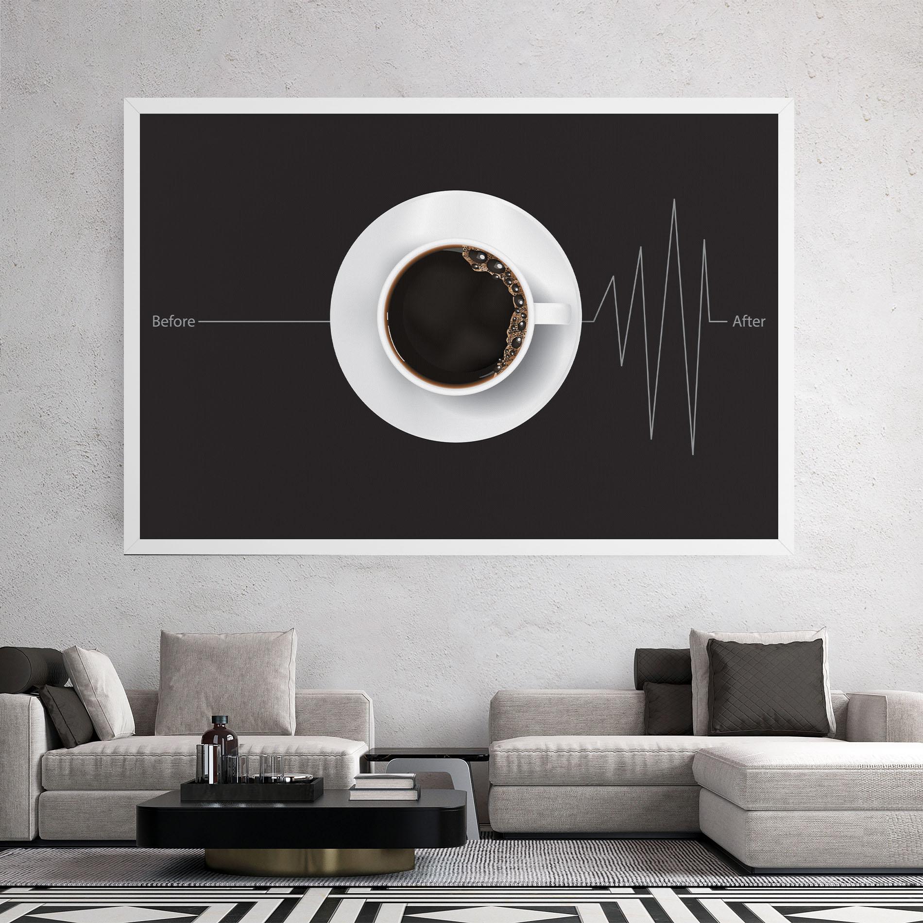 Leinwandbild After Coffee mockup 2