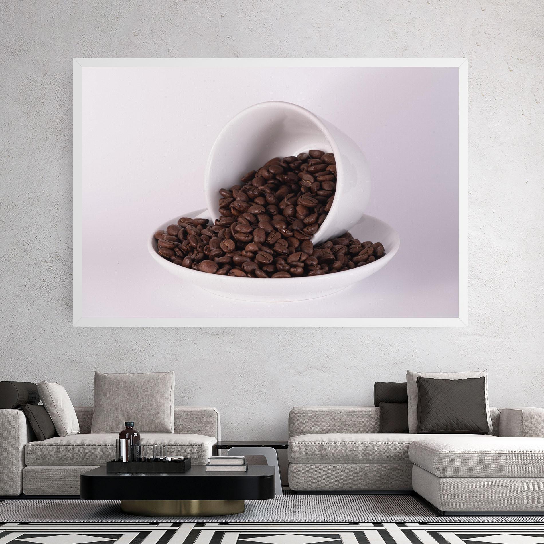 Leinwandbild Bowl Of Coffee mockup 2