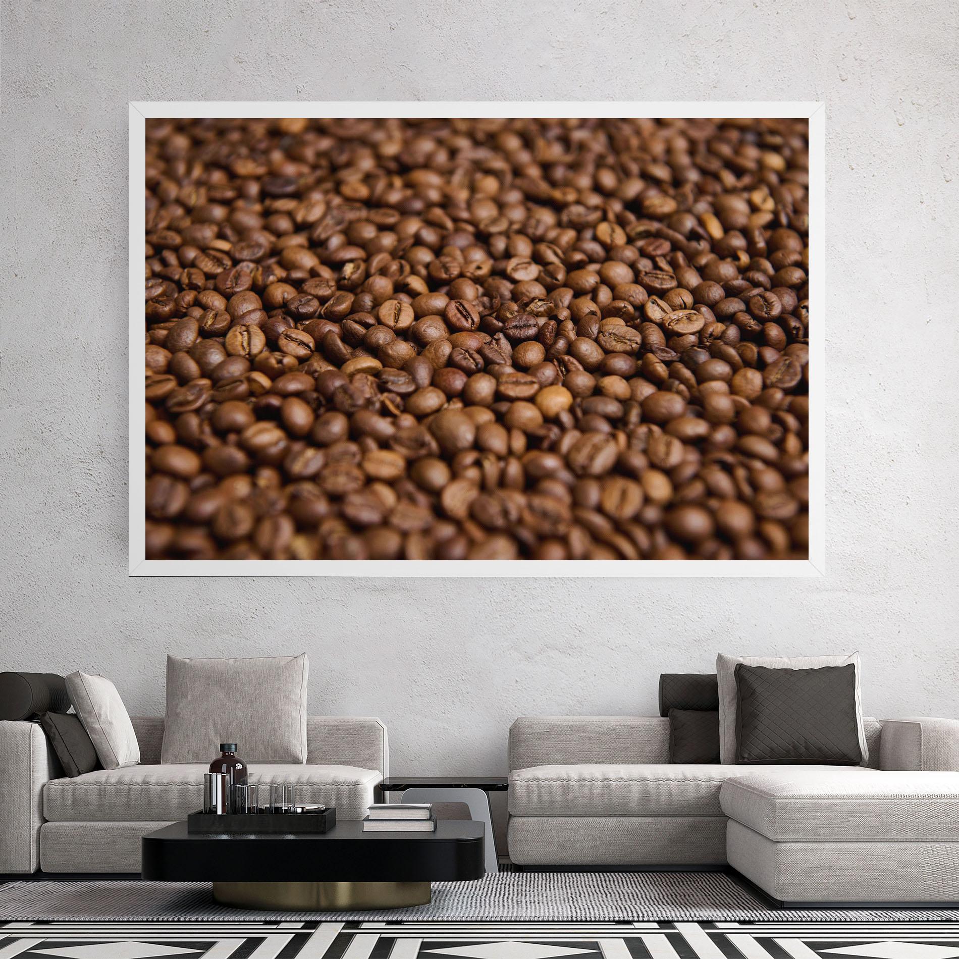 Leinwandbild Fresh Roasted Coffee mockup 2