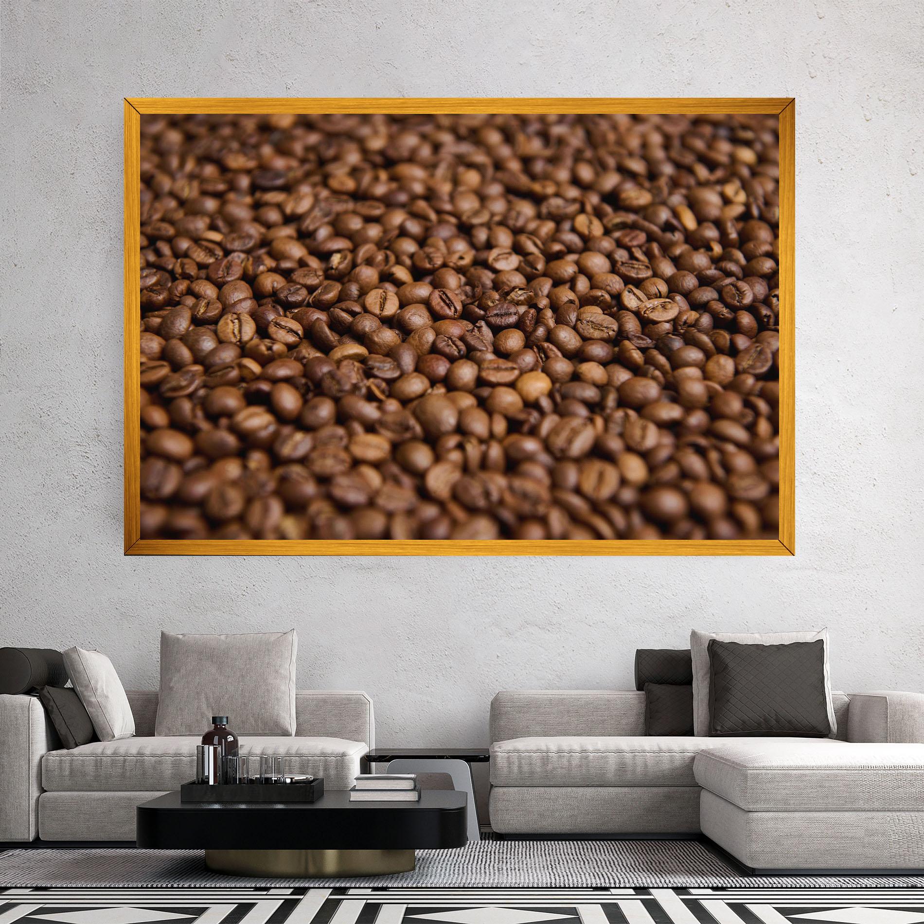 Leinwandbild Fresh Roasted Coffee mockup 2