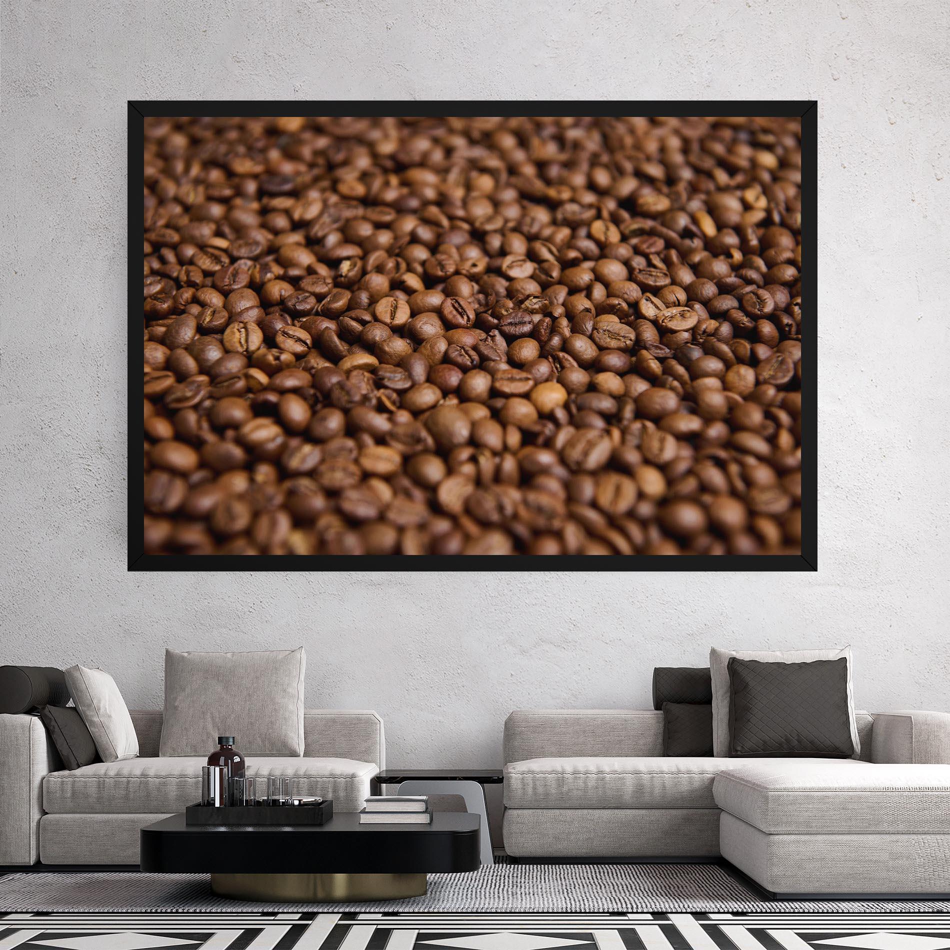 Leinwandbild Fresh Roasted Coffee mockup 2