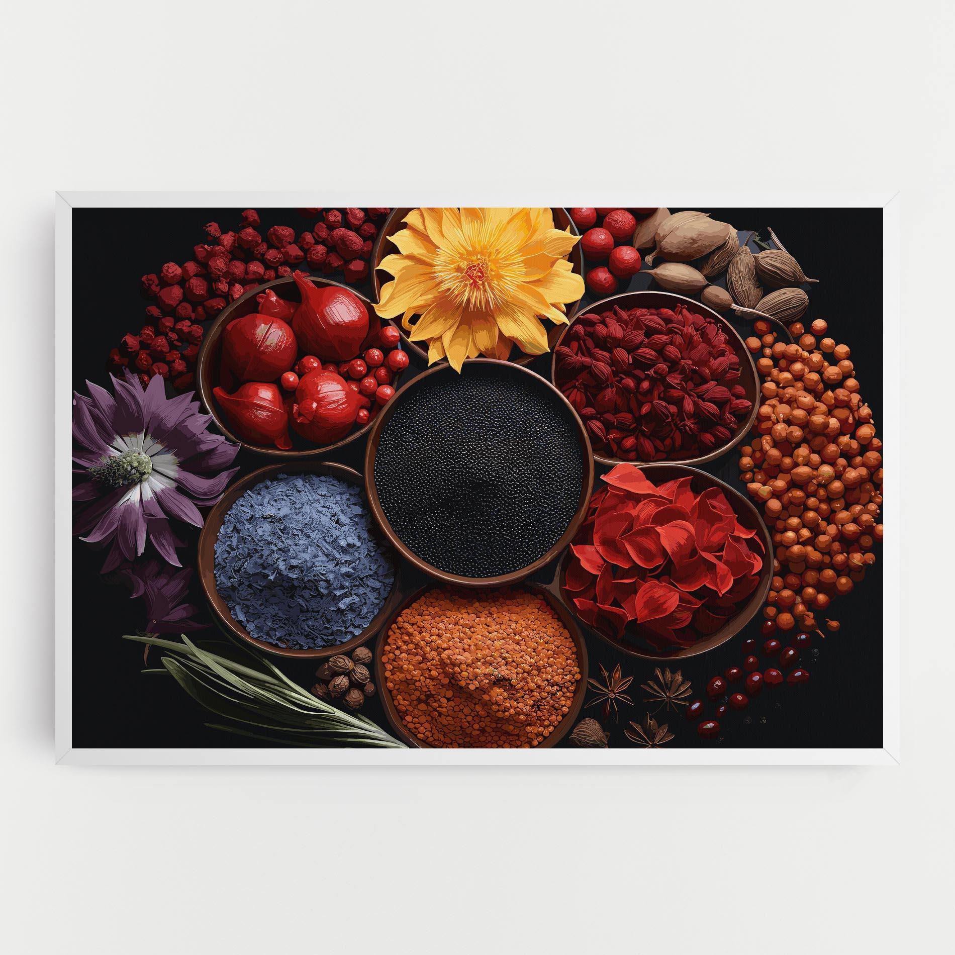 Leinwandbild Autumn Color Spices mockup 0