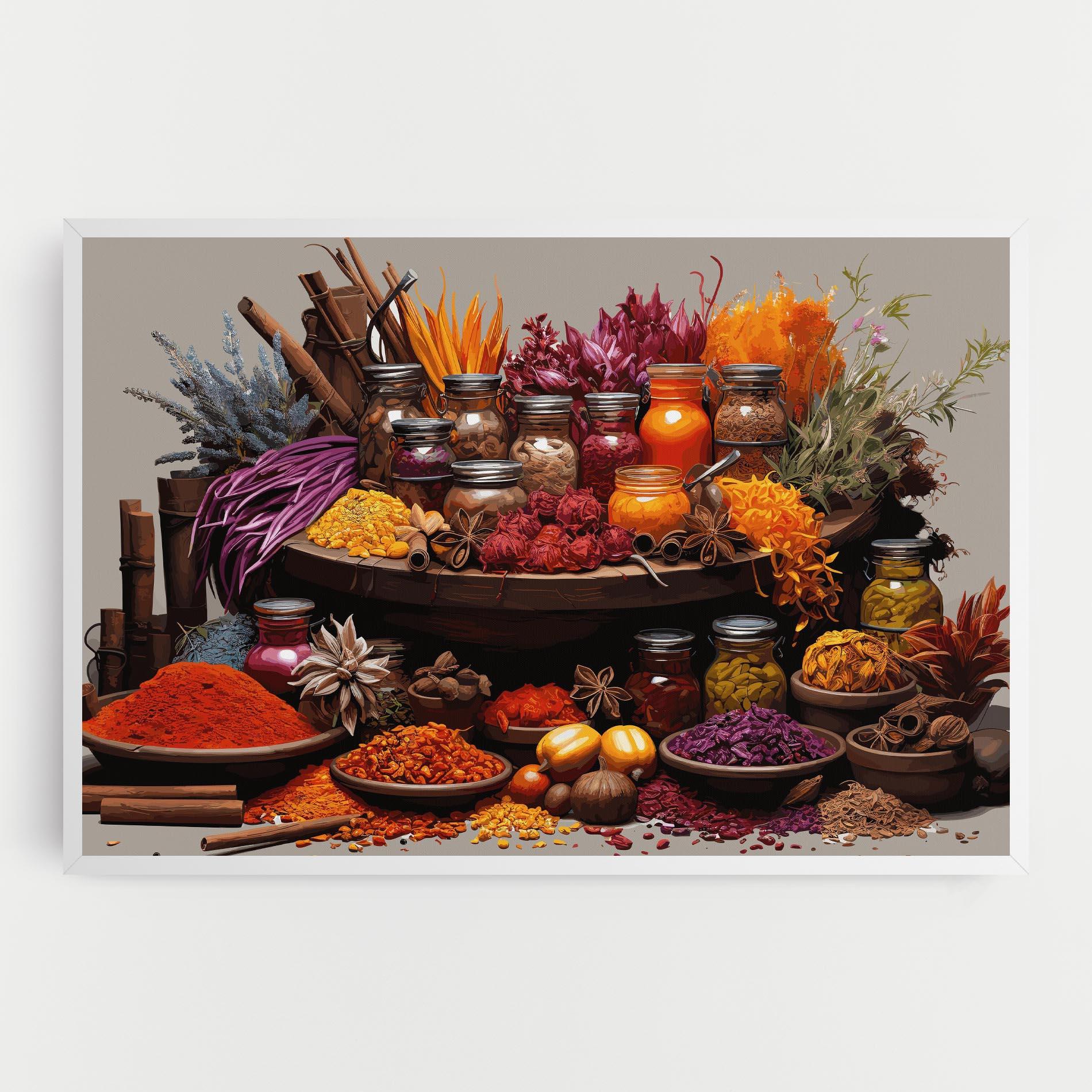 Leinwandbild Autumn Seasoning mockup 0