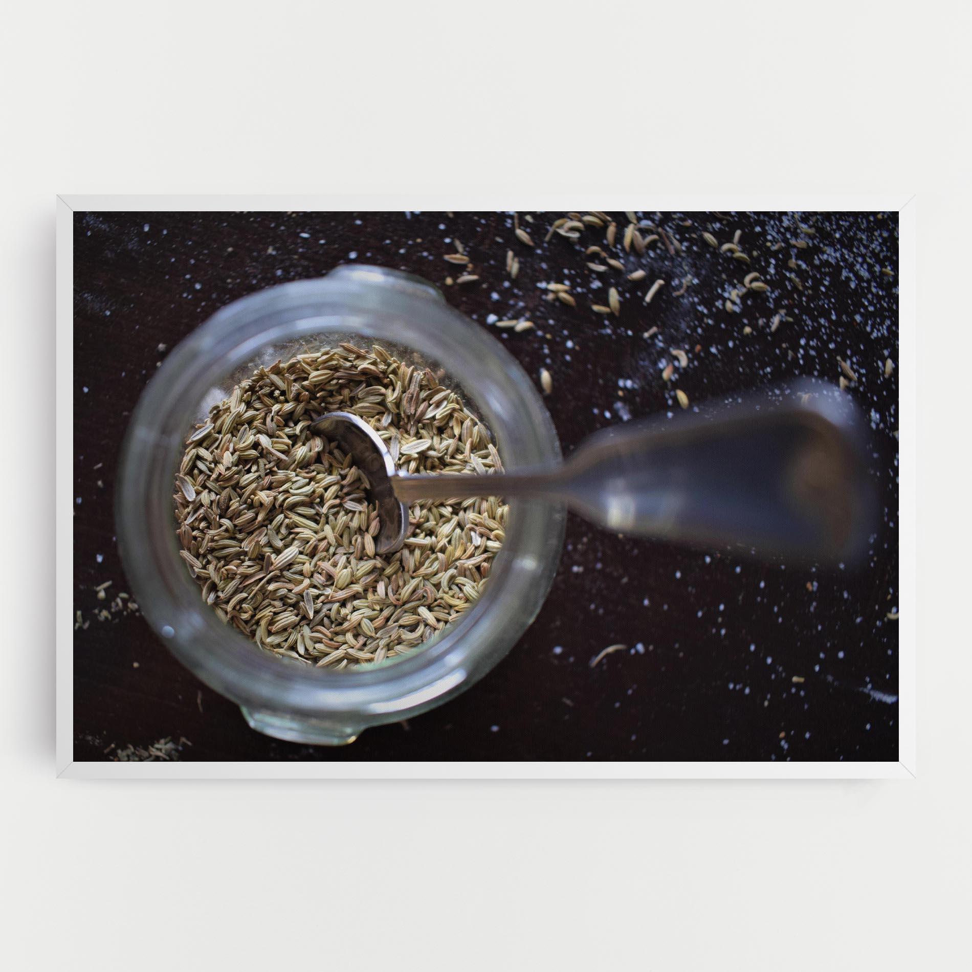 Leinwandbild Jar With Spices mockup 0