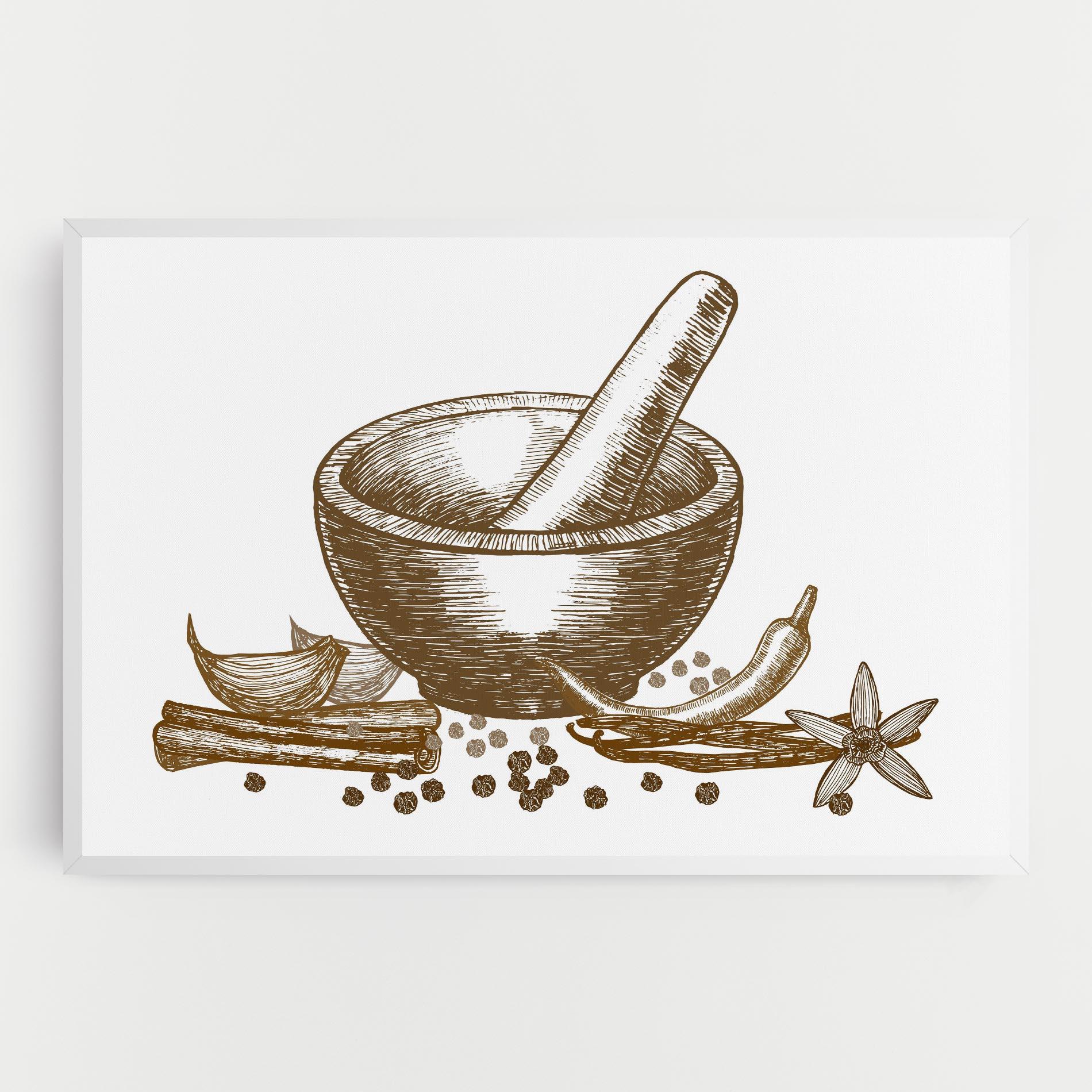 Leinwandbild Spicies mockup 0