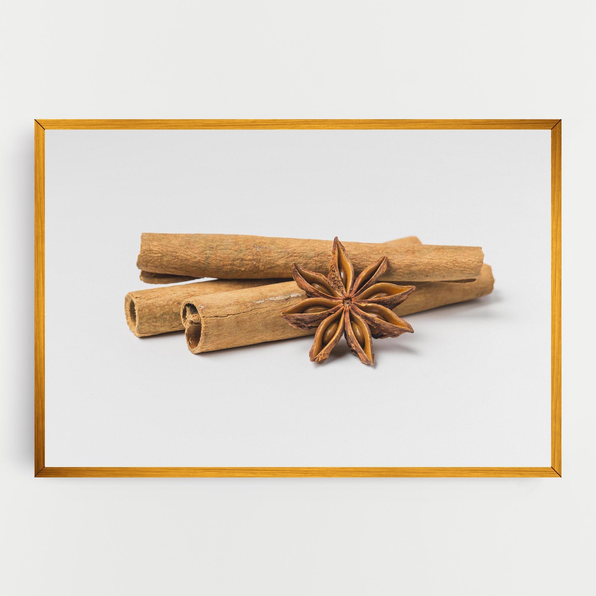Leinwandbild Cinnamon Anise mockup 0