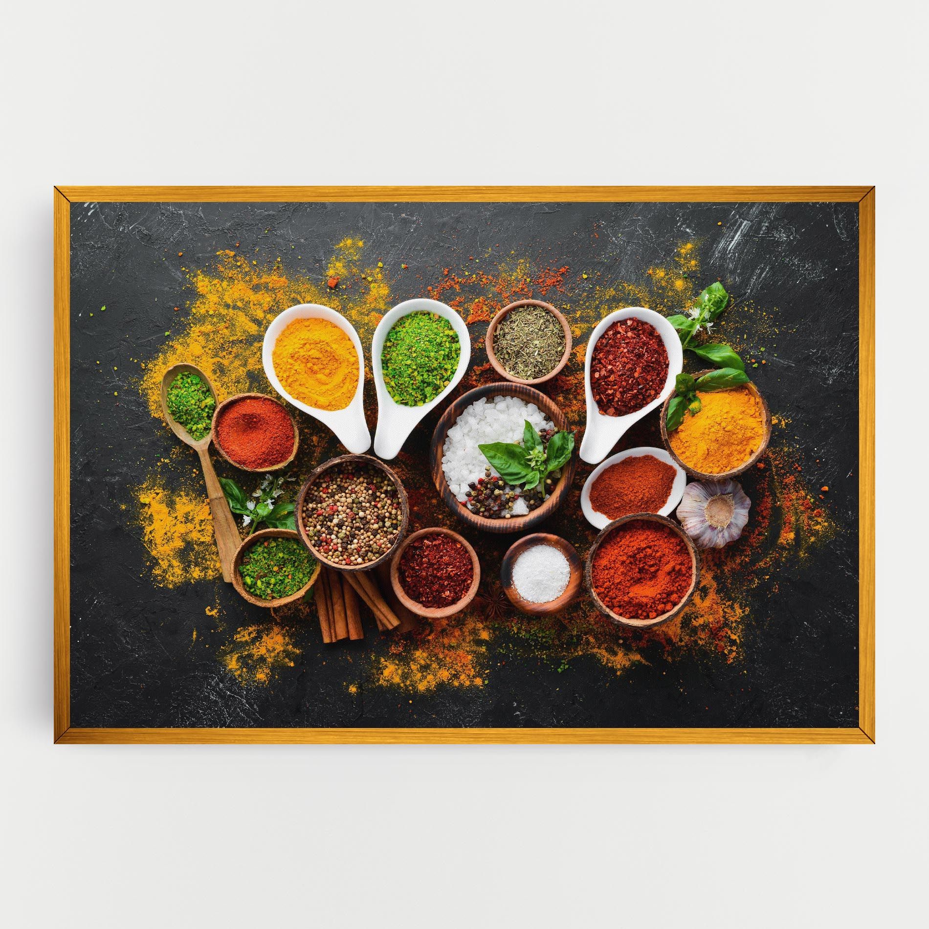 Colorful Herbs Spices mockup 0