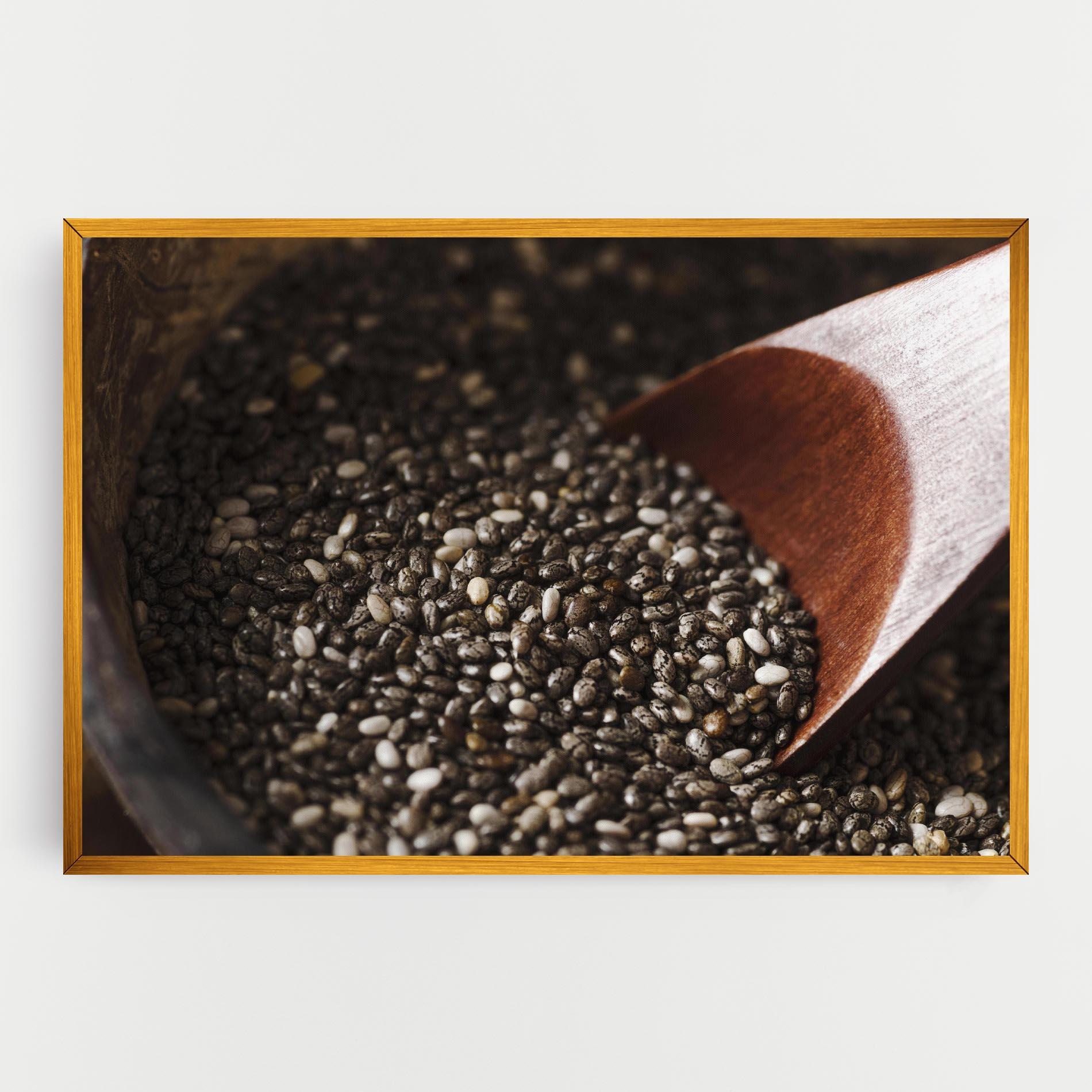 Leinwandbild Organic Seeds mockup 0