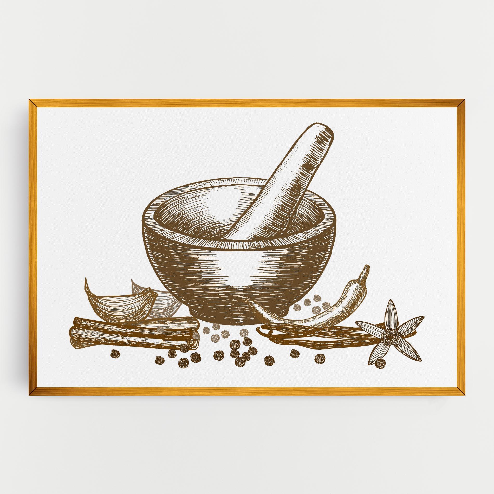 Leinwandbild Spicies mockup 0