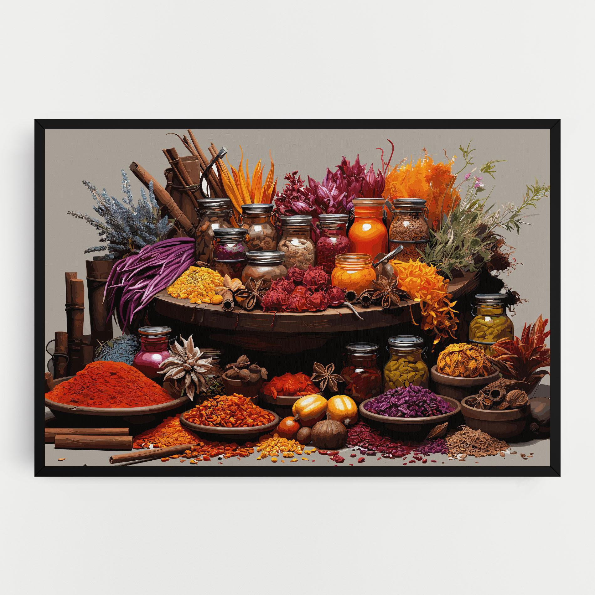 Leinwandbild Autumn Seasoning mockup 0