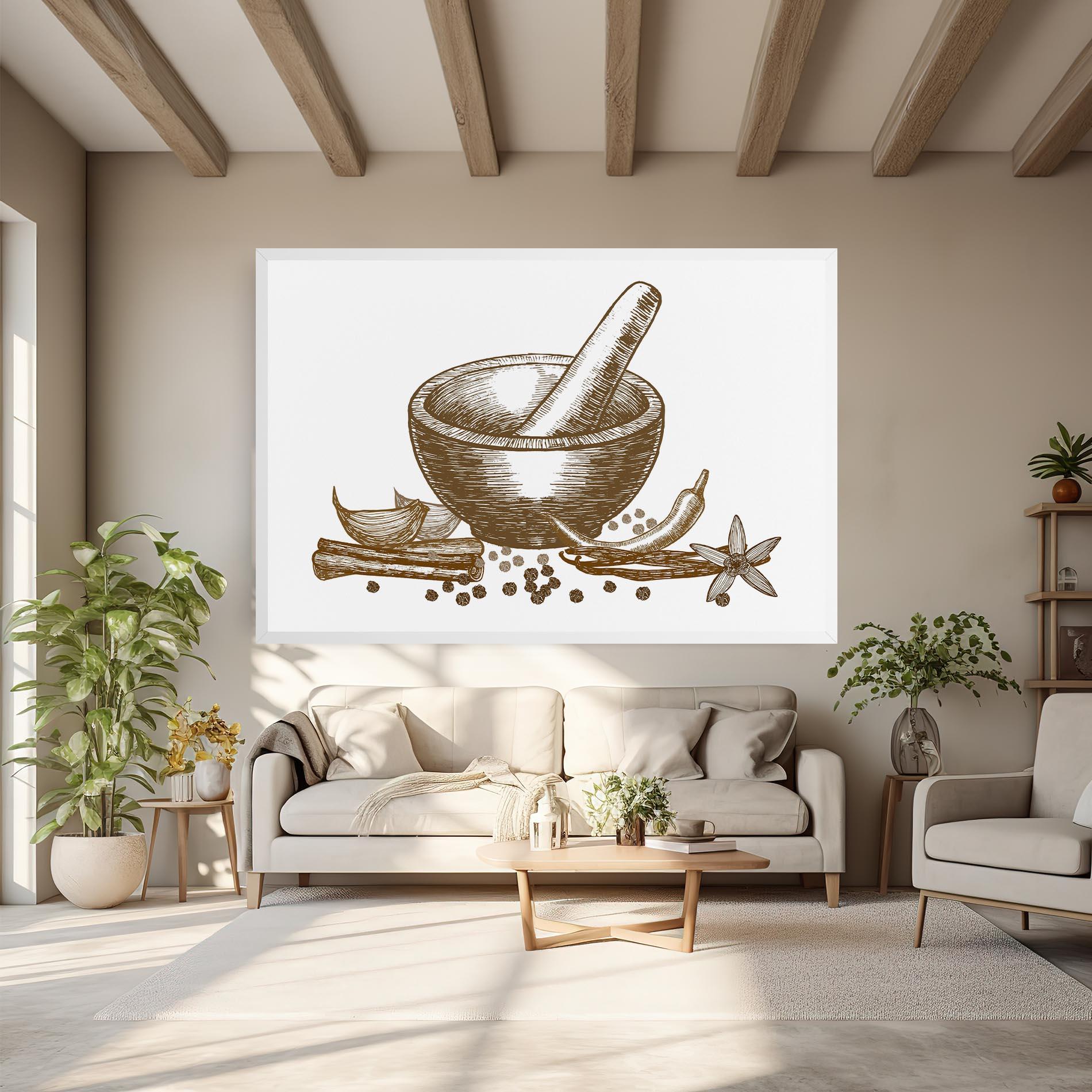 Leinwandbild Spicies mockup 6