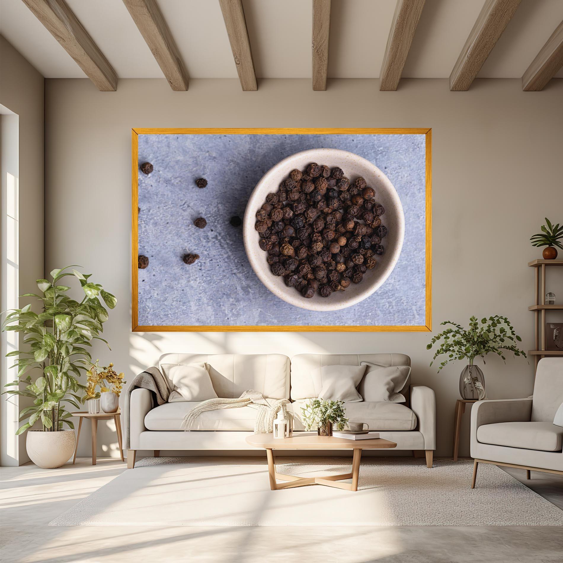 Leinwandbild Black Pepper mockup 6
