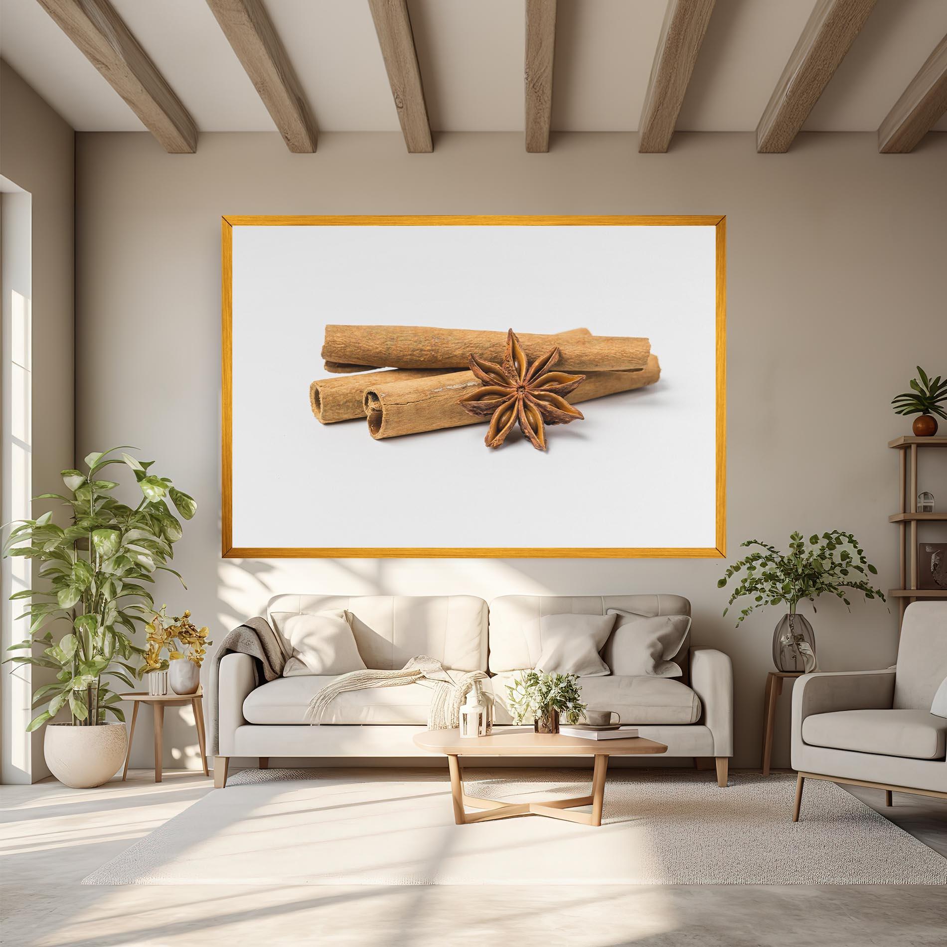 Leinwandbild Cinnamon Anise mockup 6