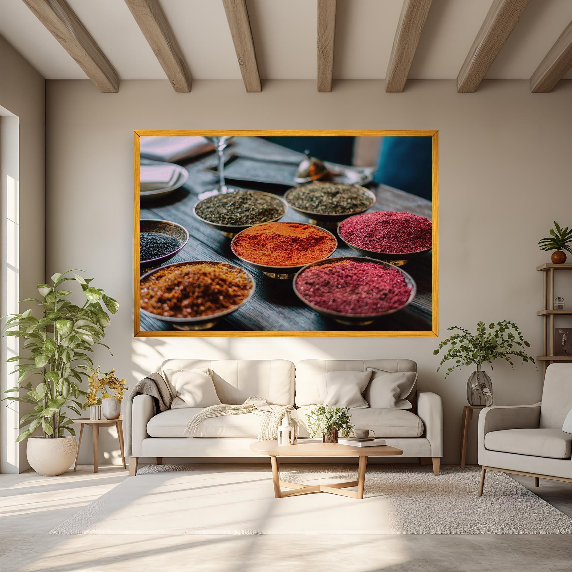 Leinwandbild Papper Mix mockup 6