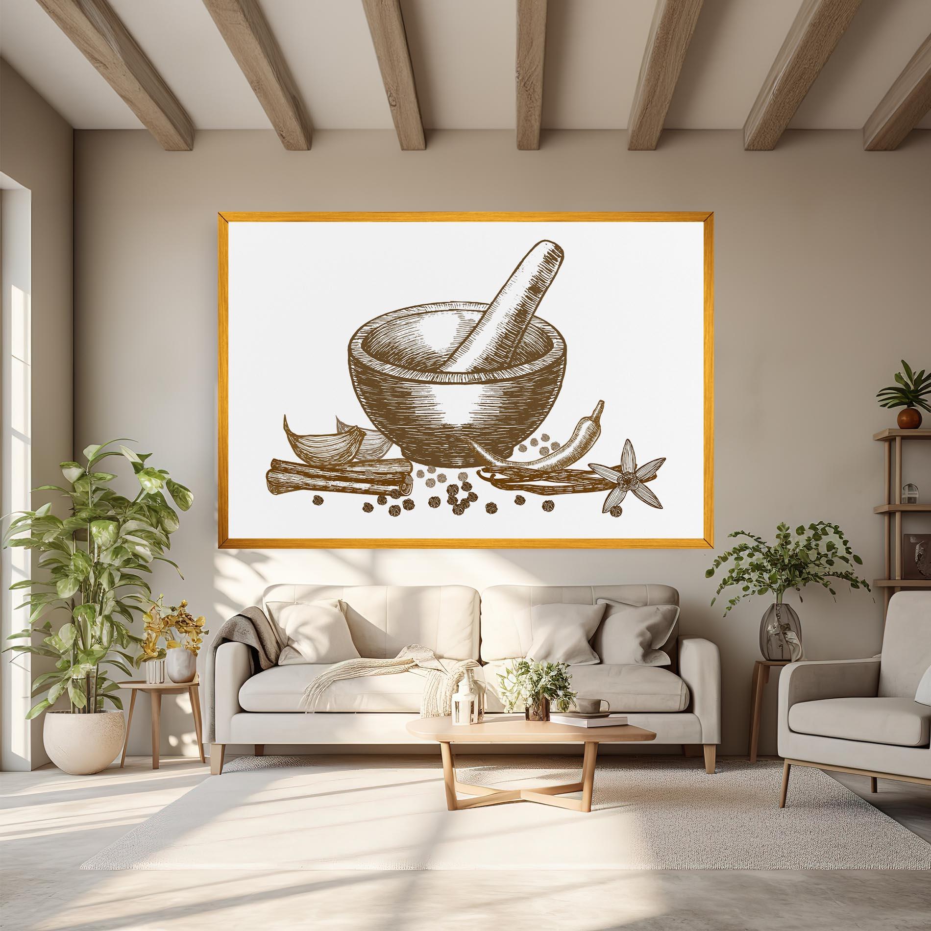 Leinwandbild Spicies mockup 6