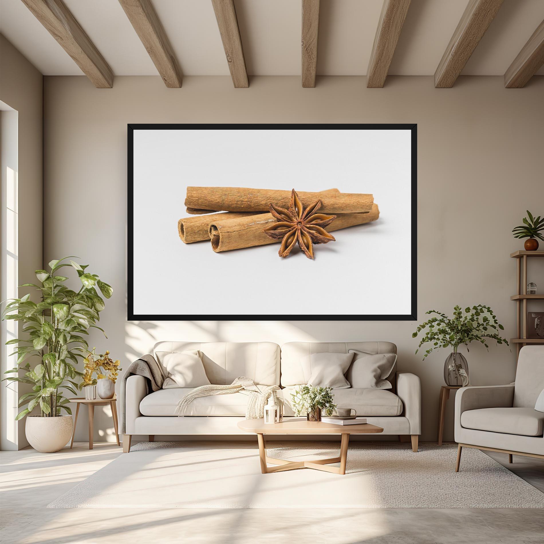 Leinwandbild Cinnamon Anise mockup 6