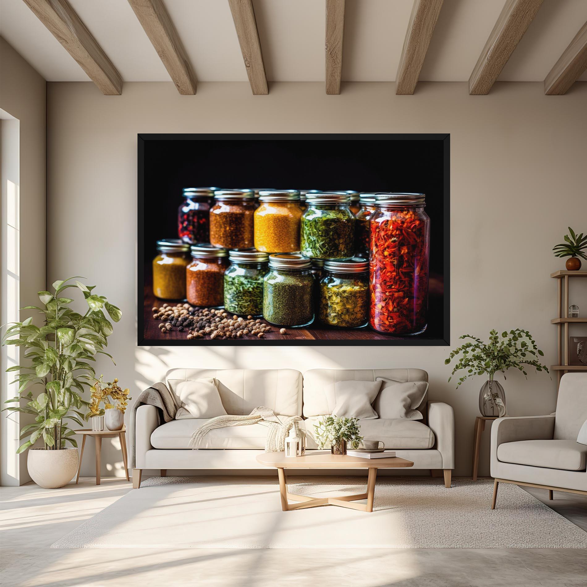 Leinwandbild Kitchen Spice Up mockup 6